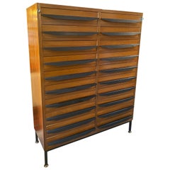 Vintage Mid-Century Modern Chest of Drawers Italian Manufacture, 1950s