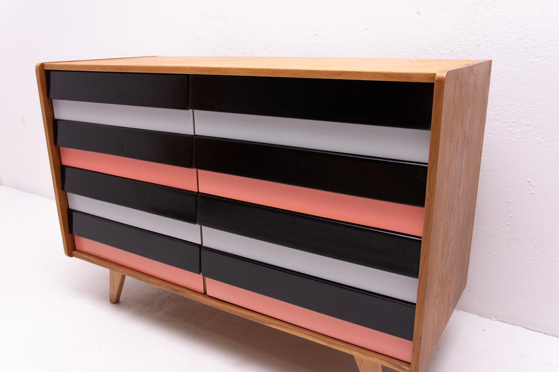 Mid-Century Modern Chest of Drawers No. U-453, by Jiří Jiroutek, Czechoslovakia 4