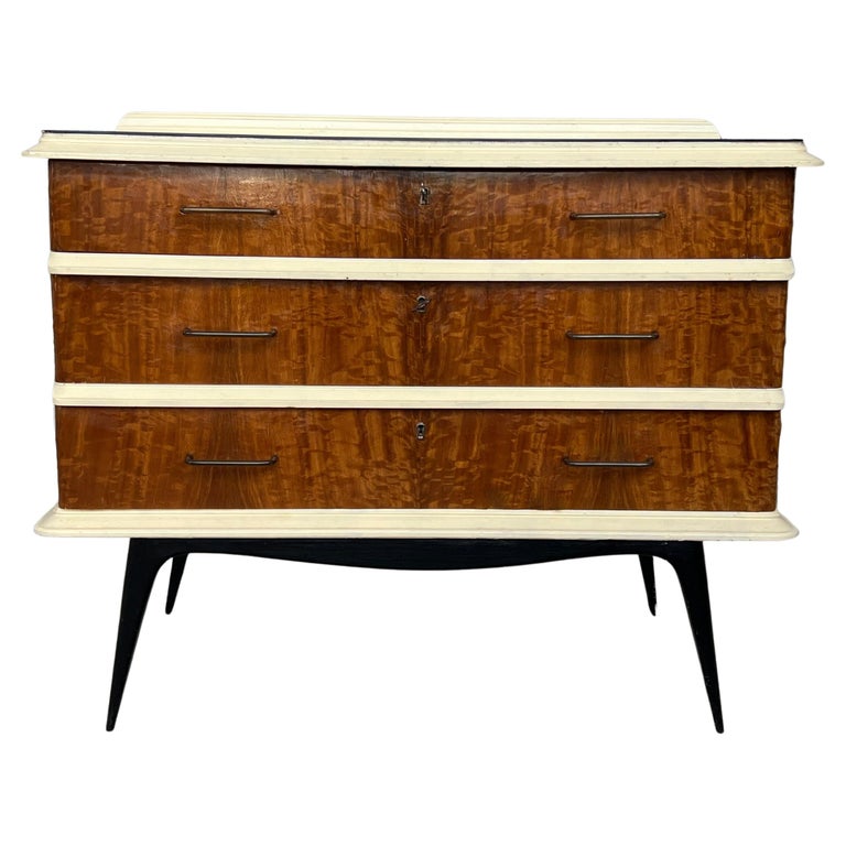 white christmas dresses Frances Woven Rattan 6 Drawer Dresser, Black main image 0