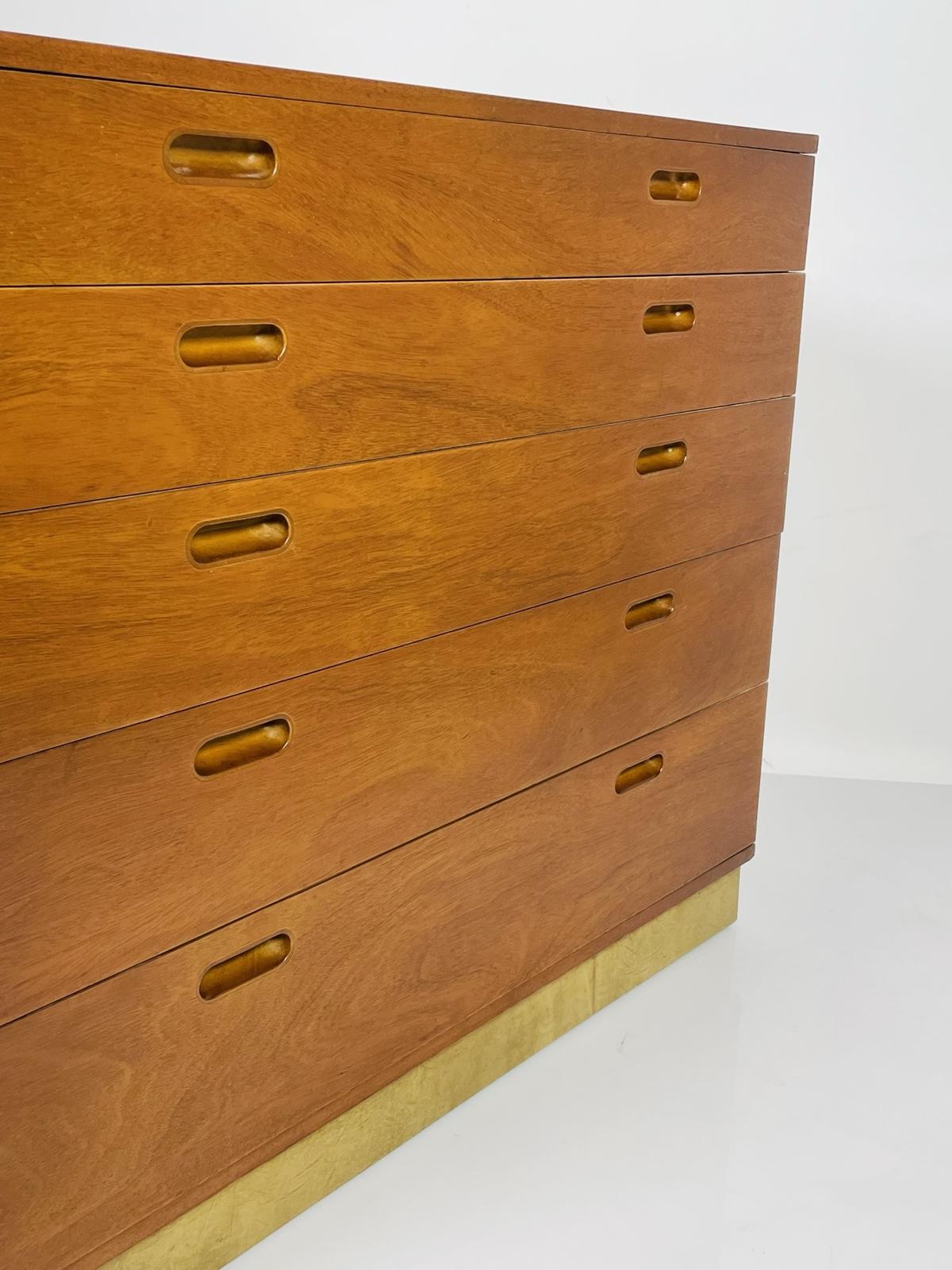 Mid Century Modern Chest of Drawers/Secretary by Edward Wormley for Dunbar For Sale 4