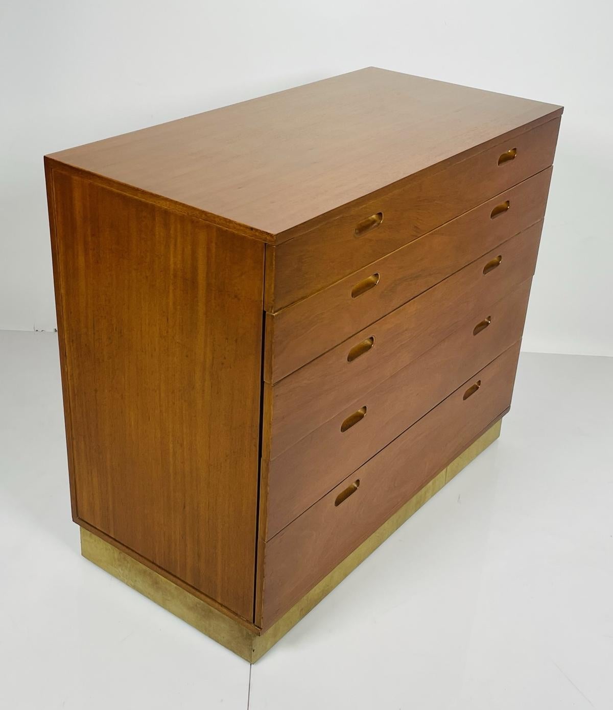 American Mid Century Modern Chest of Drawers/Secretary by Edward Wormley for Dunbar For Sale