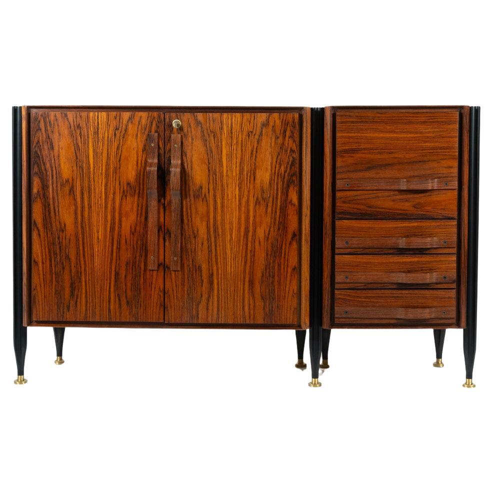 Mid-Century Modern Chest, Wood, Italy, 1960s