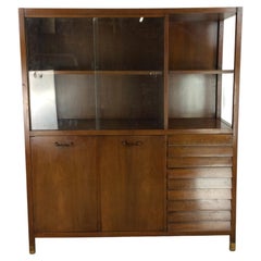 Mid-Century Modern China Cabinet Server by American of Martinsville