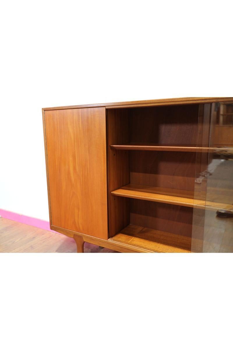 Mid-Century Modern Mid Century Modern China Teak Display Cabinet by Mcintosh Danish Style