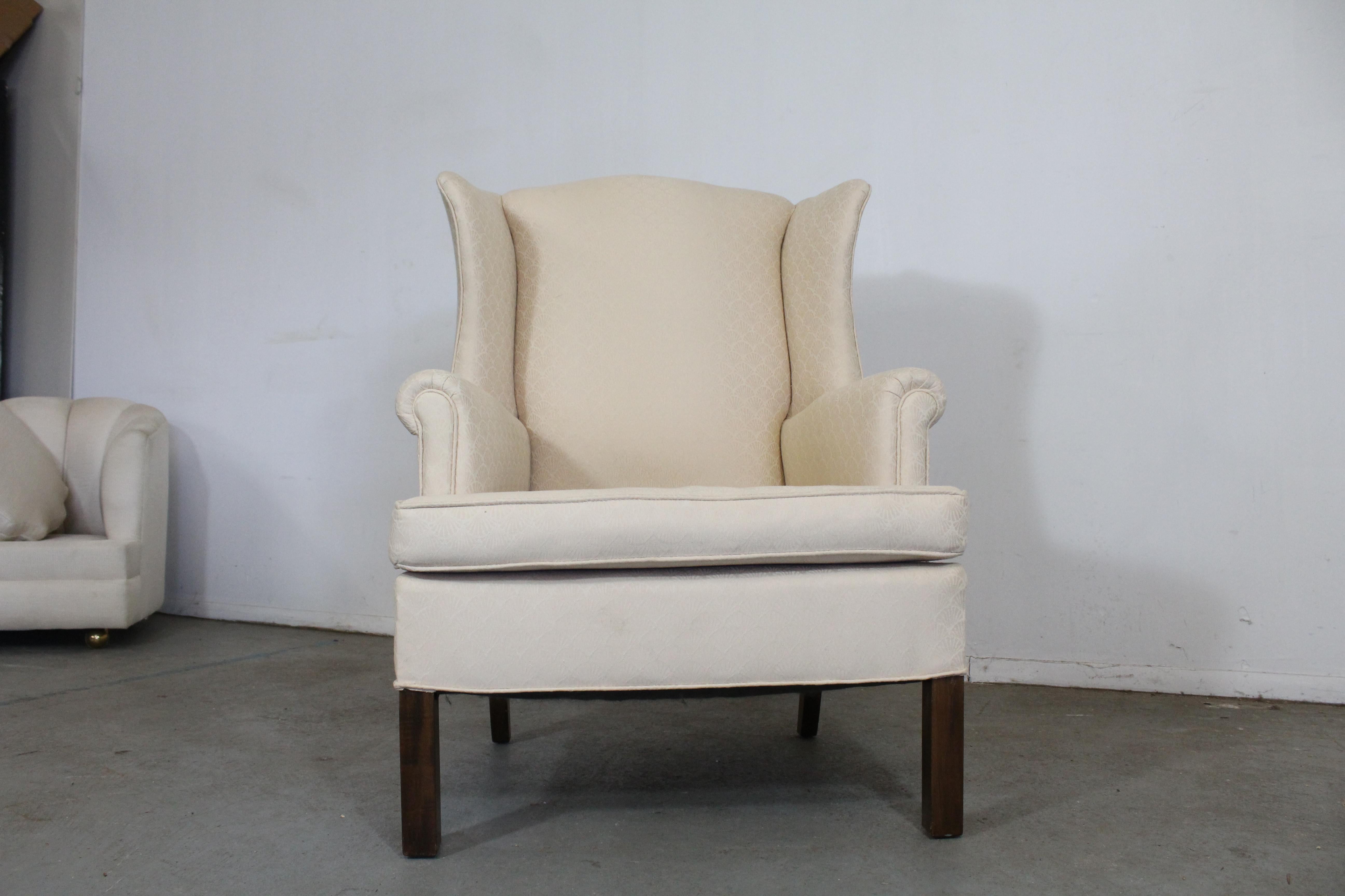 wingback chair legs