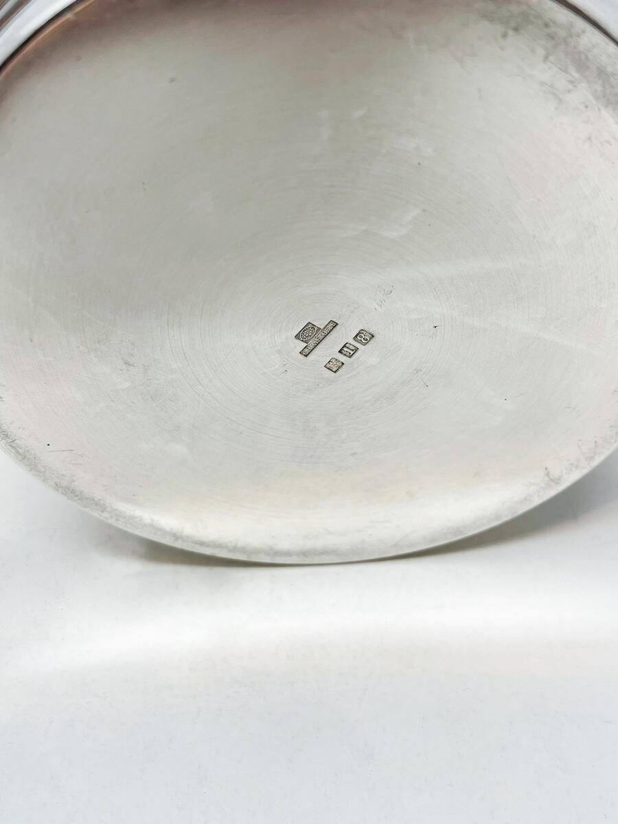 Francese Secchiello per champagne e ghiaccio Christofle Art Deco di metà secolo, 