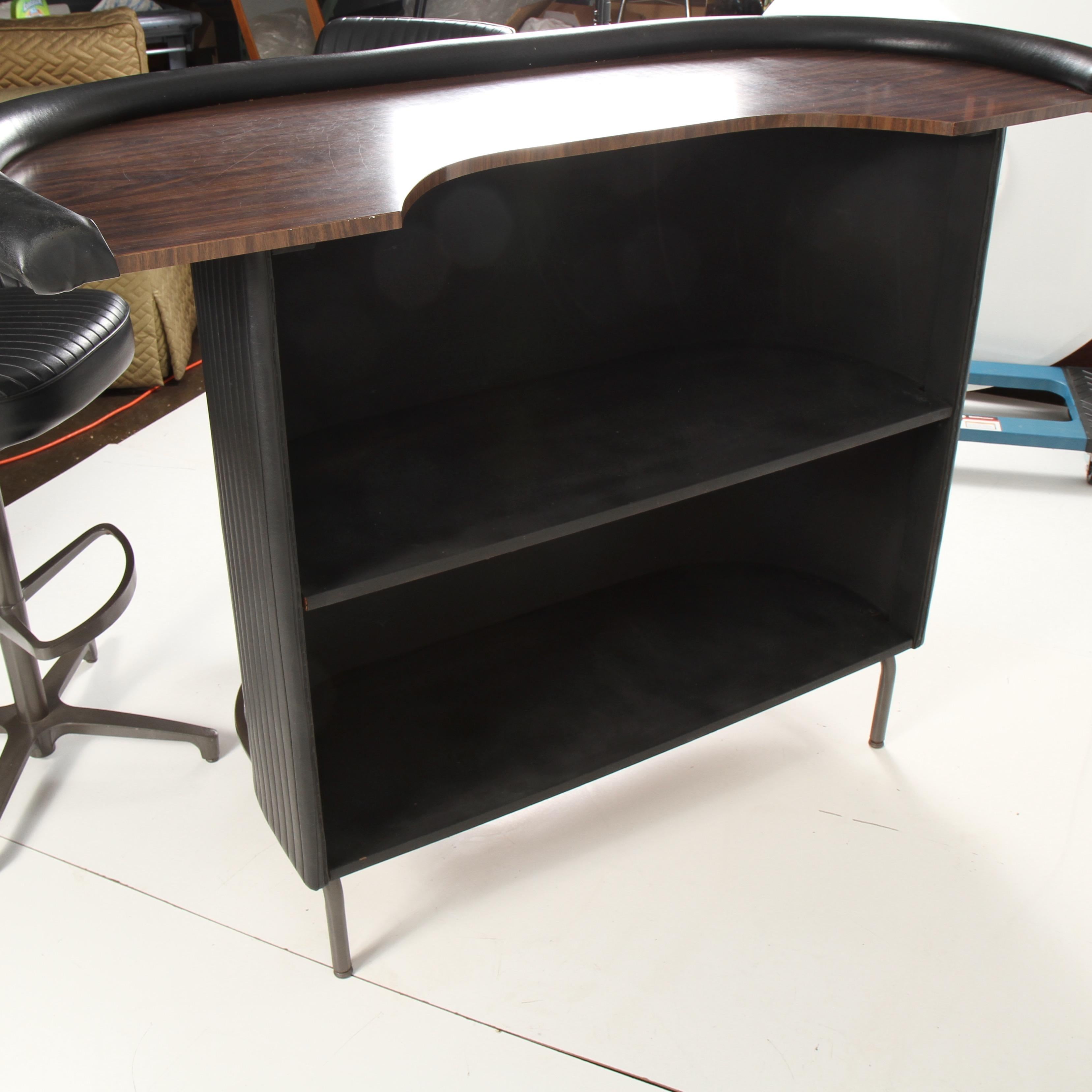 Mid-Century Modern Chromcraft Bar / Barstool Set 3
