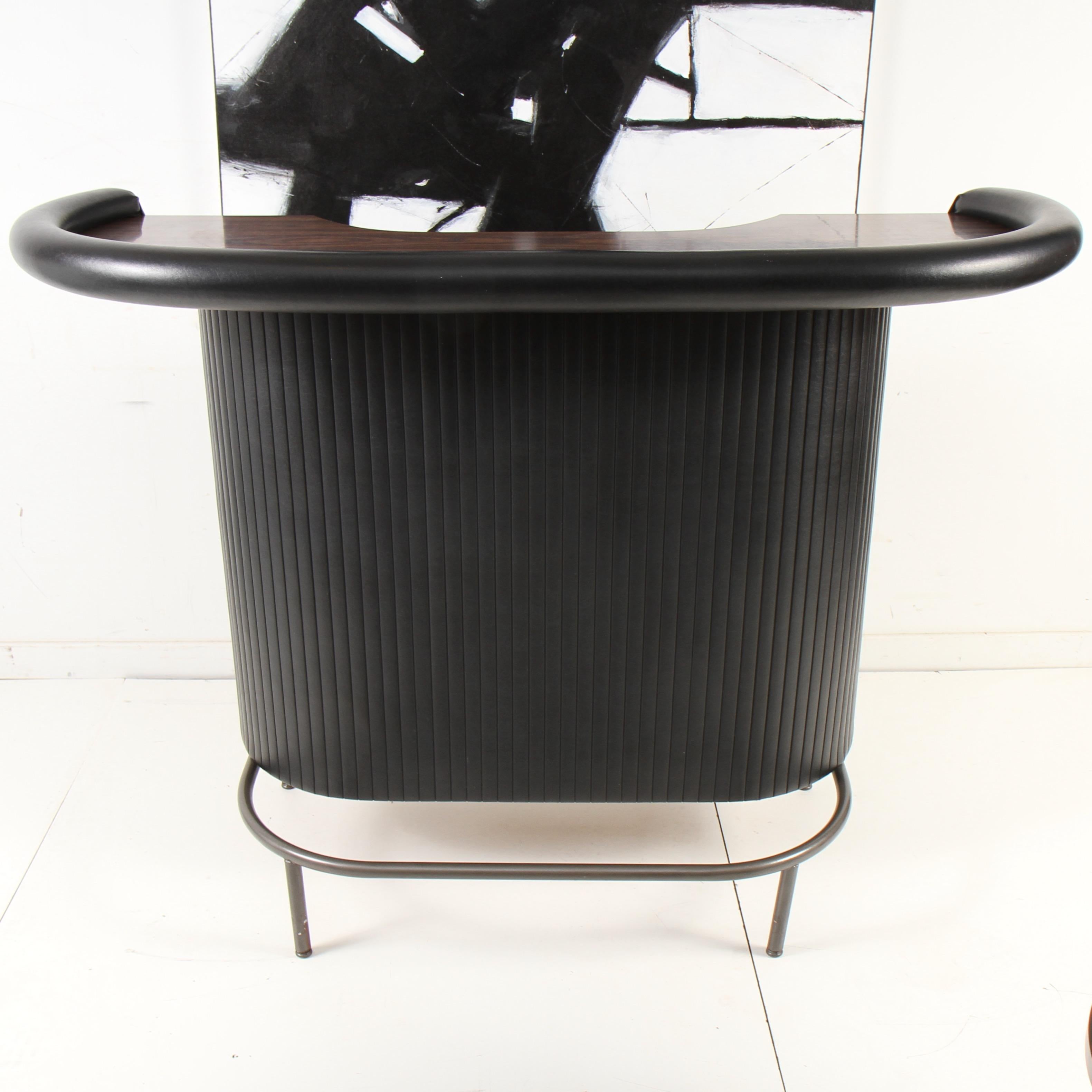 Mid-Century Modern Chromcraft Bar / Barstool Set 9