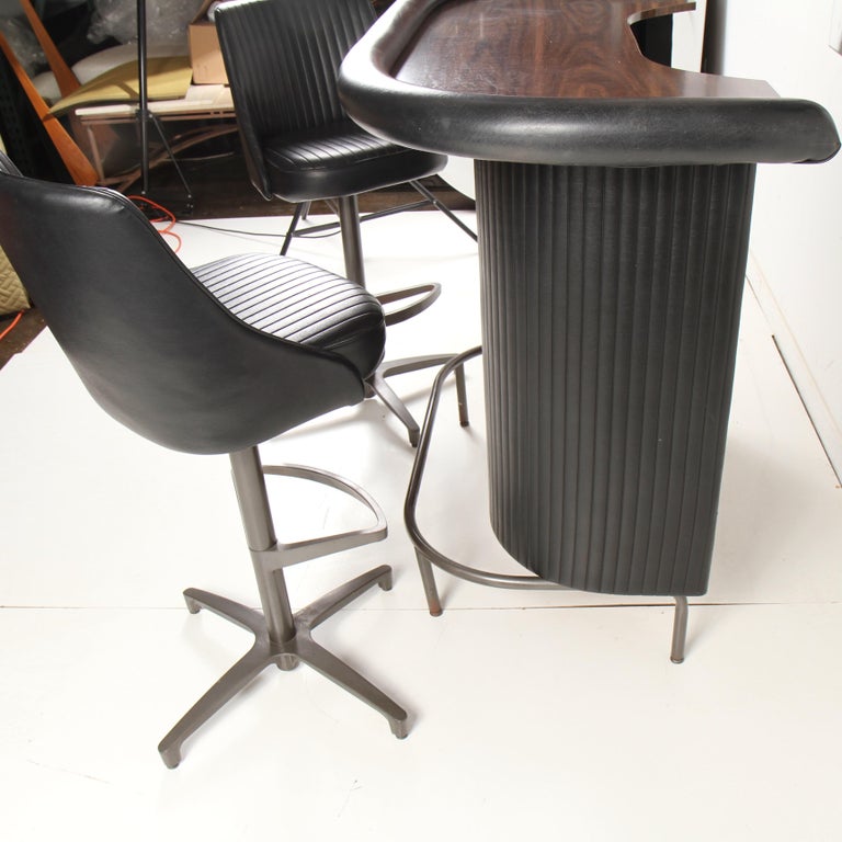 MidCentury Modern Chromcraft Bar / Barstool Set at 1stDibs bob hunt
