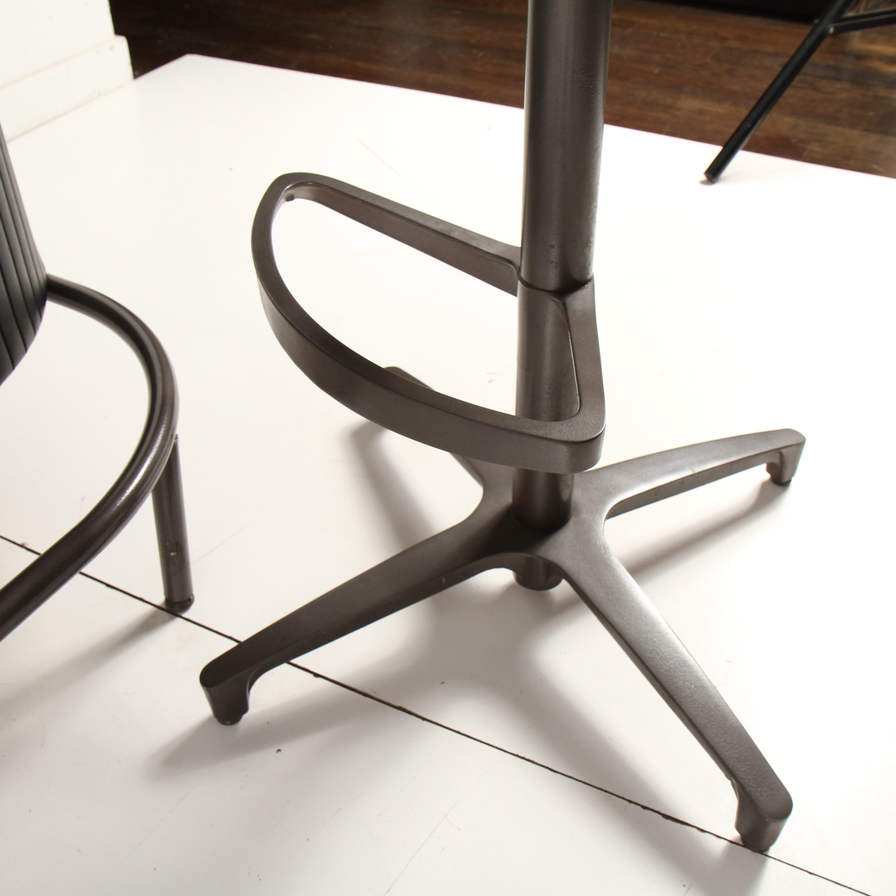 Metal Mid-Century Modern Chromcraft Bar / Barstool Set