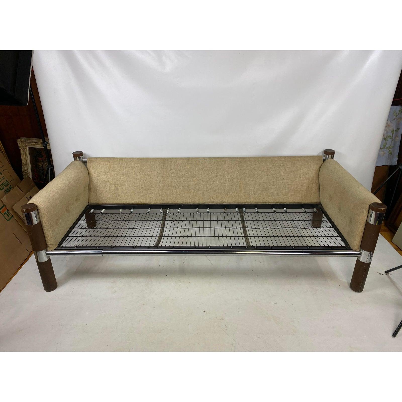 Late 20th Century Mid-Century Modern Chromcraft Couch
