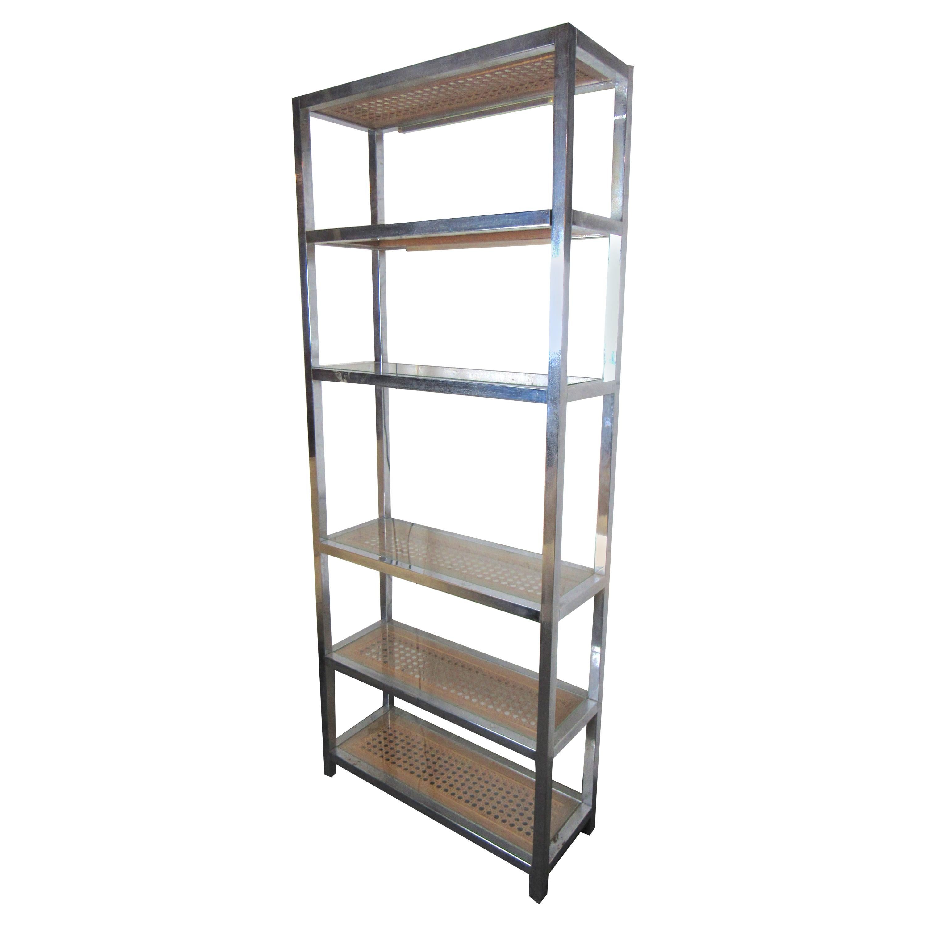 Small MidCentury Modern Bookshelf by Glenn of California at 1stDibs