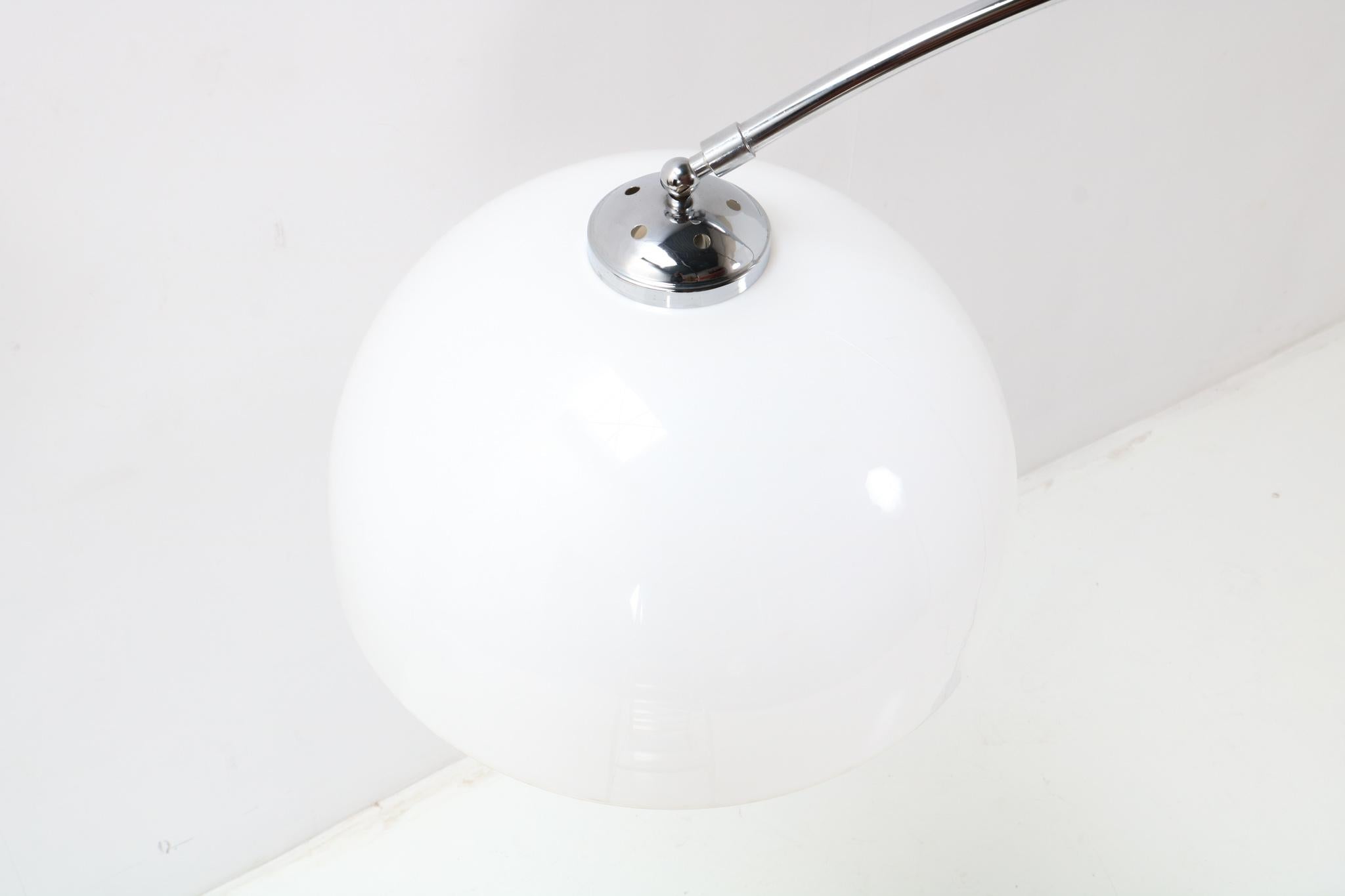 Mid-Century Modern Chrome Arc Floor Lamp, 1970s 4
