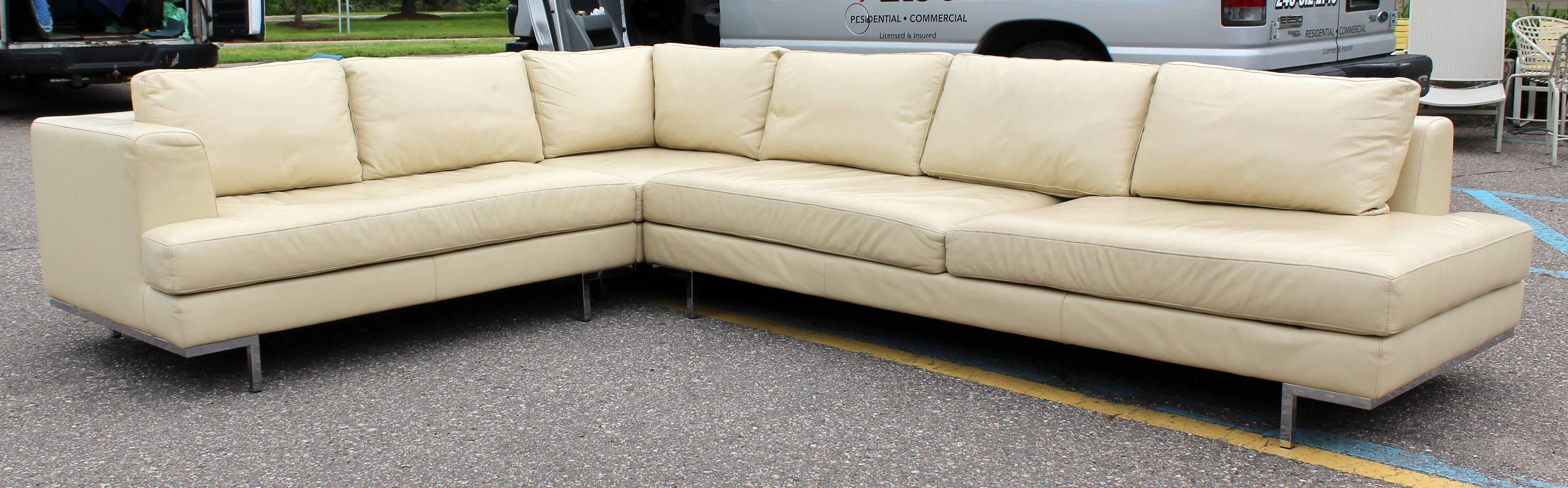 cream sectional sofa