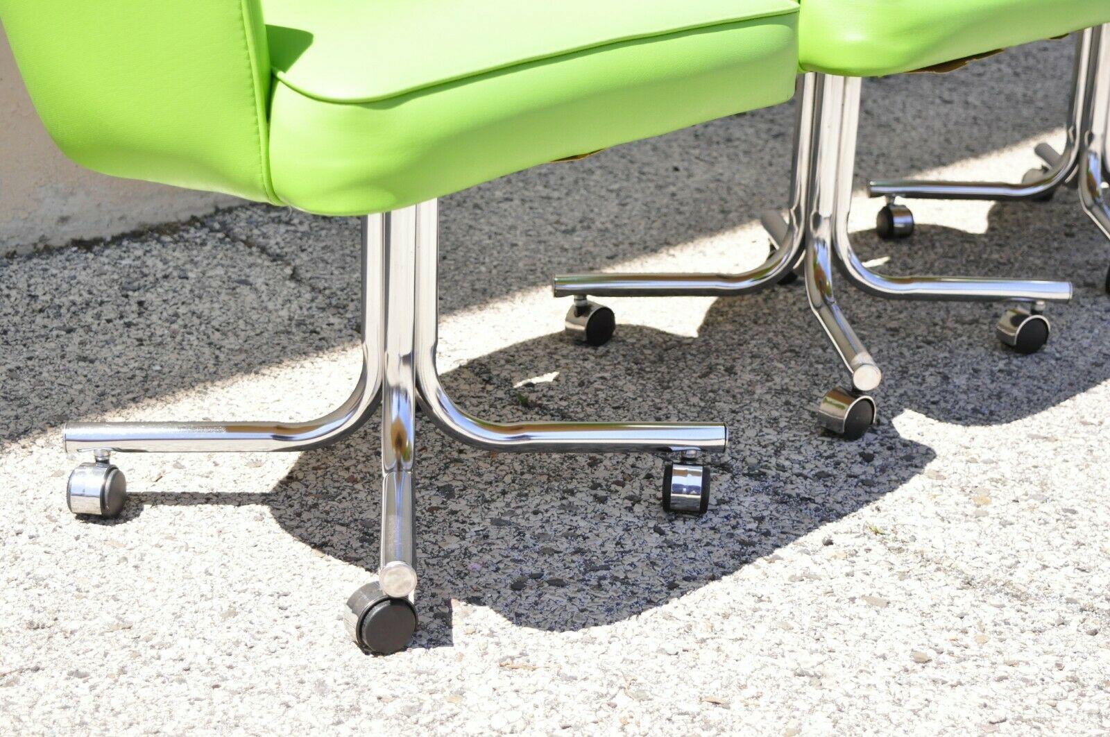 table with swivel chairs