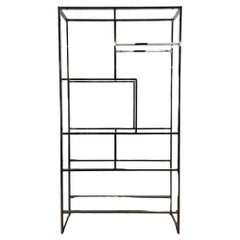 Mid Century Modern Chrom Etagere