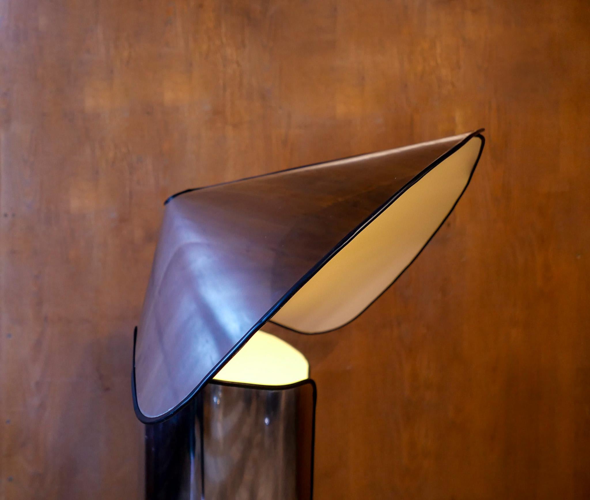 Mid-Century Modern Chrome Floor Lamp Chiara by Mario Bellini, Italy 1960s 7