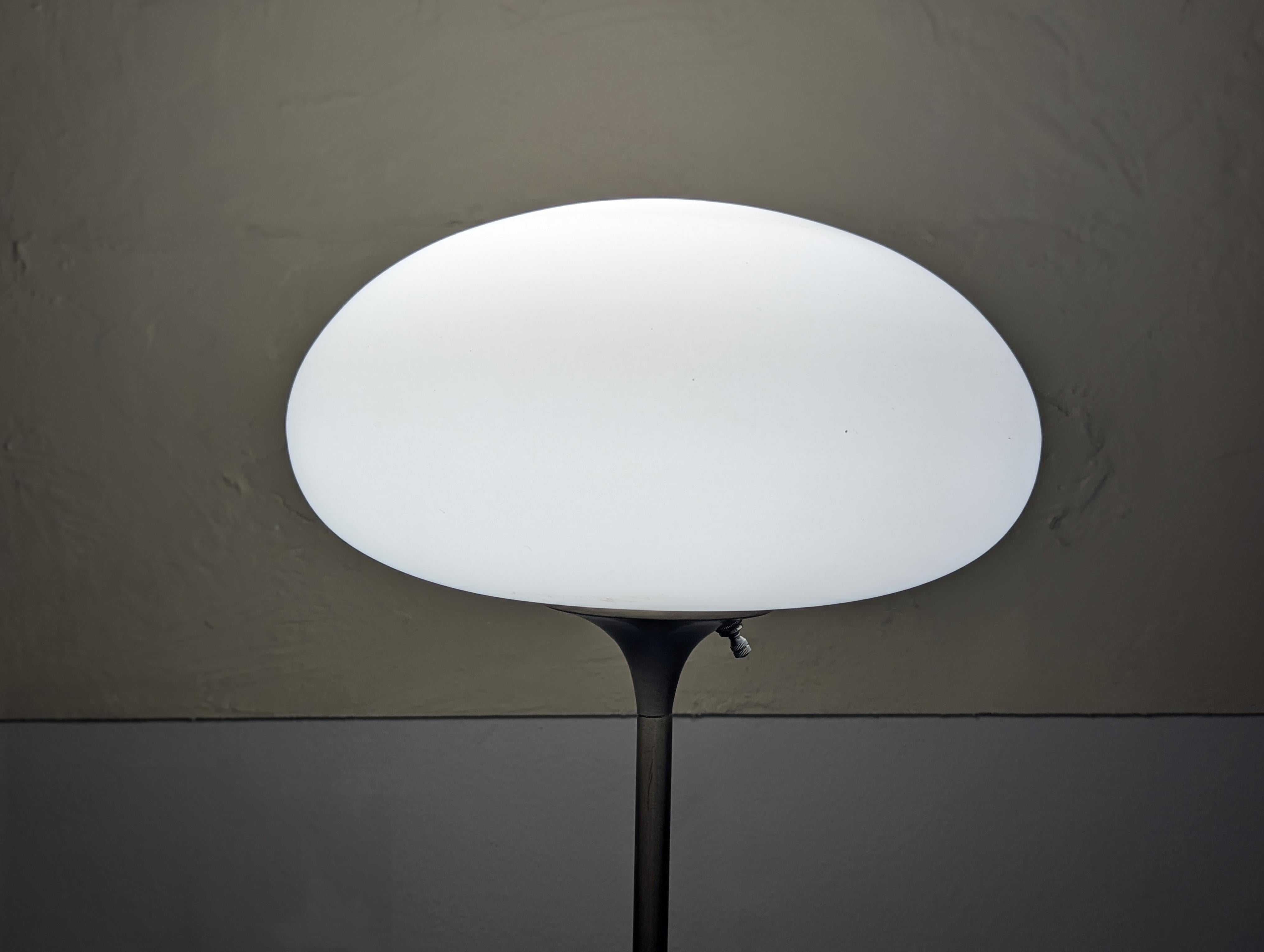 Mid-20th Century Mid Century Modern Chrome Mushroom Floor Lamp by Laurel Lamp Co., c1960s