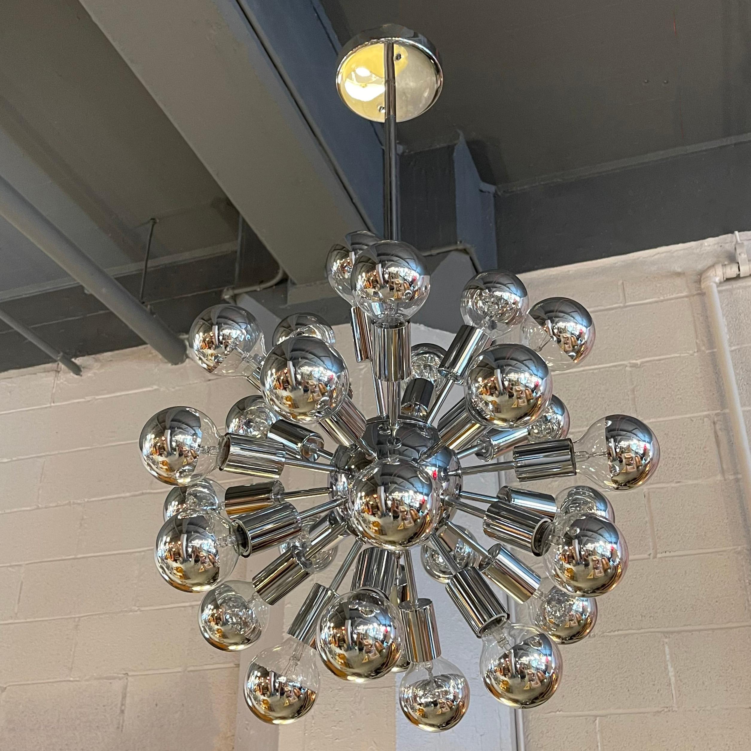 modern sputnik chandelier