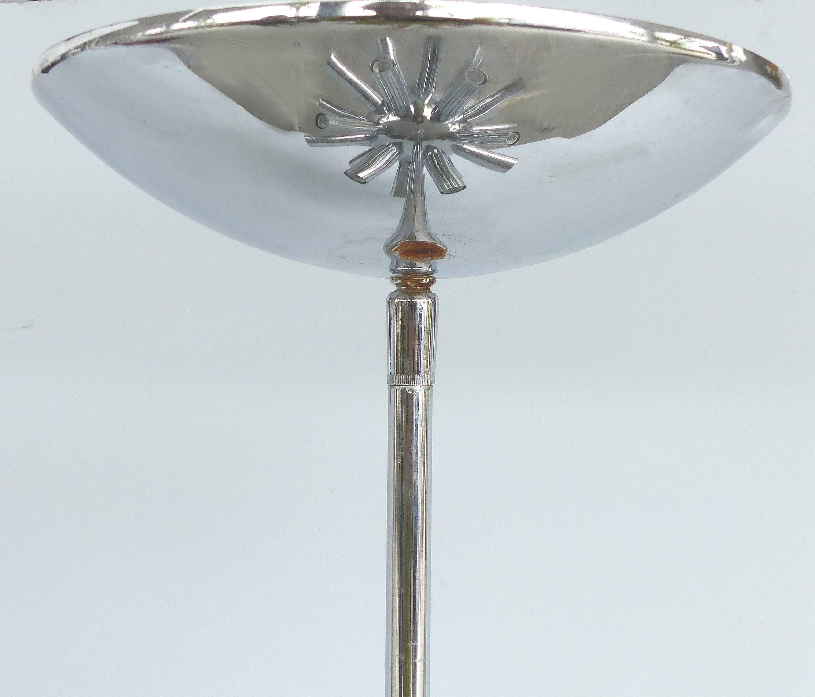 sputnik chrome chandelier