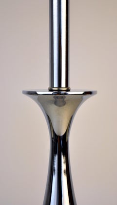 Laurel Chrome Cone Lamp