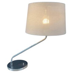 Mid-Century Modern Chrome Table Lamp