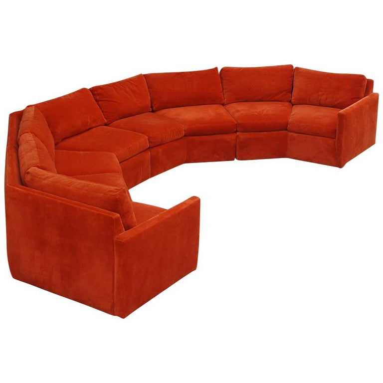 Bernhardt Leather Sectional Couch Odditieszone