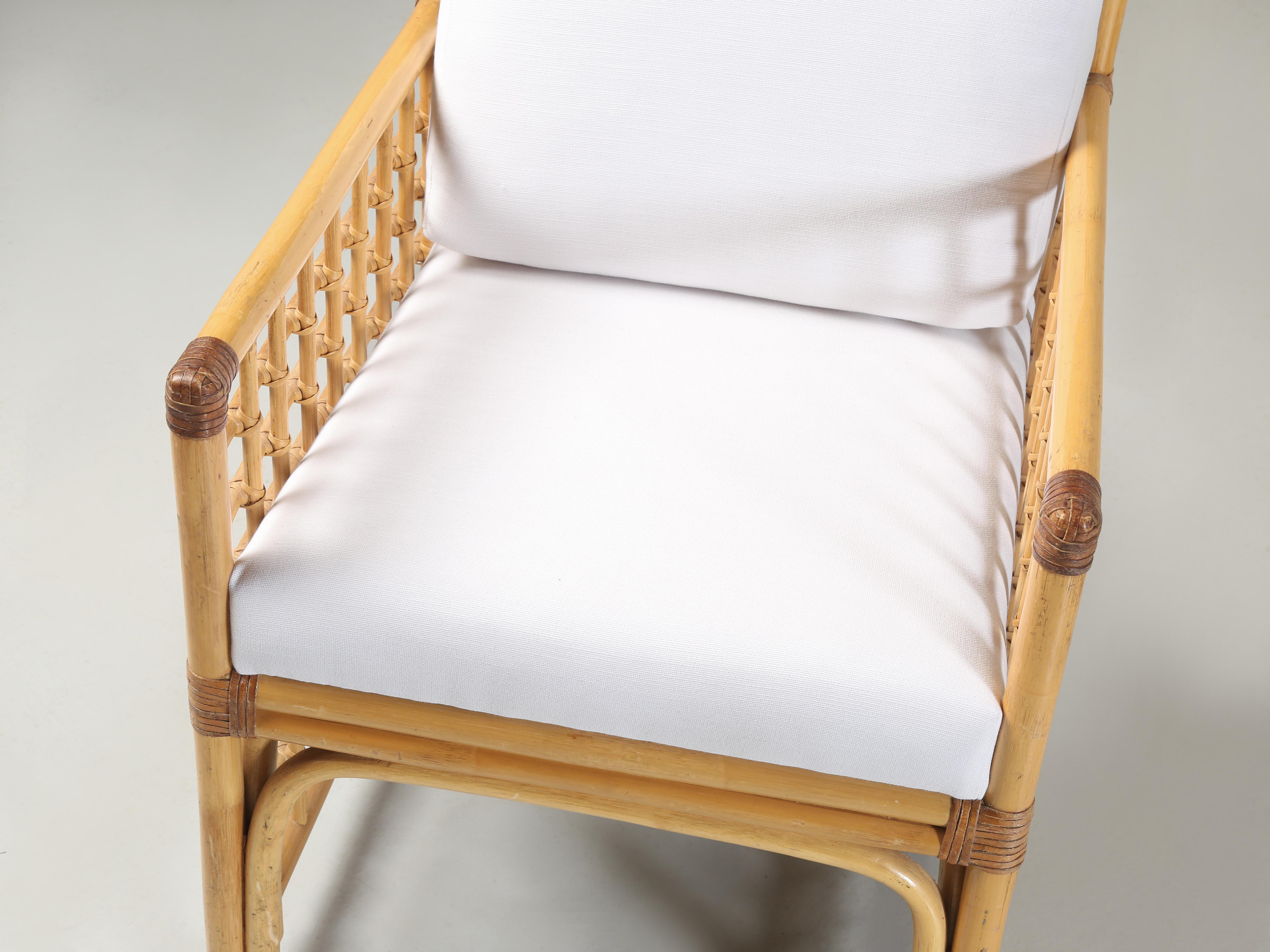 Asiatique Fauteuils club classiques en bambou et rotin, confortables et élégants, The Modernity en vente