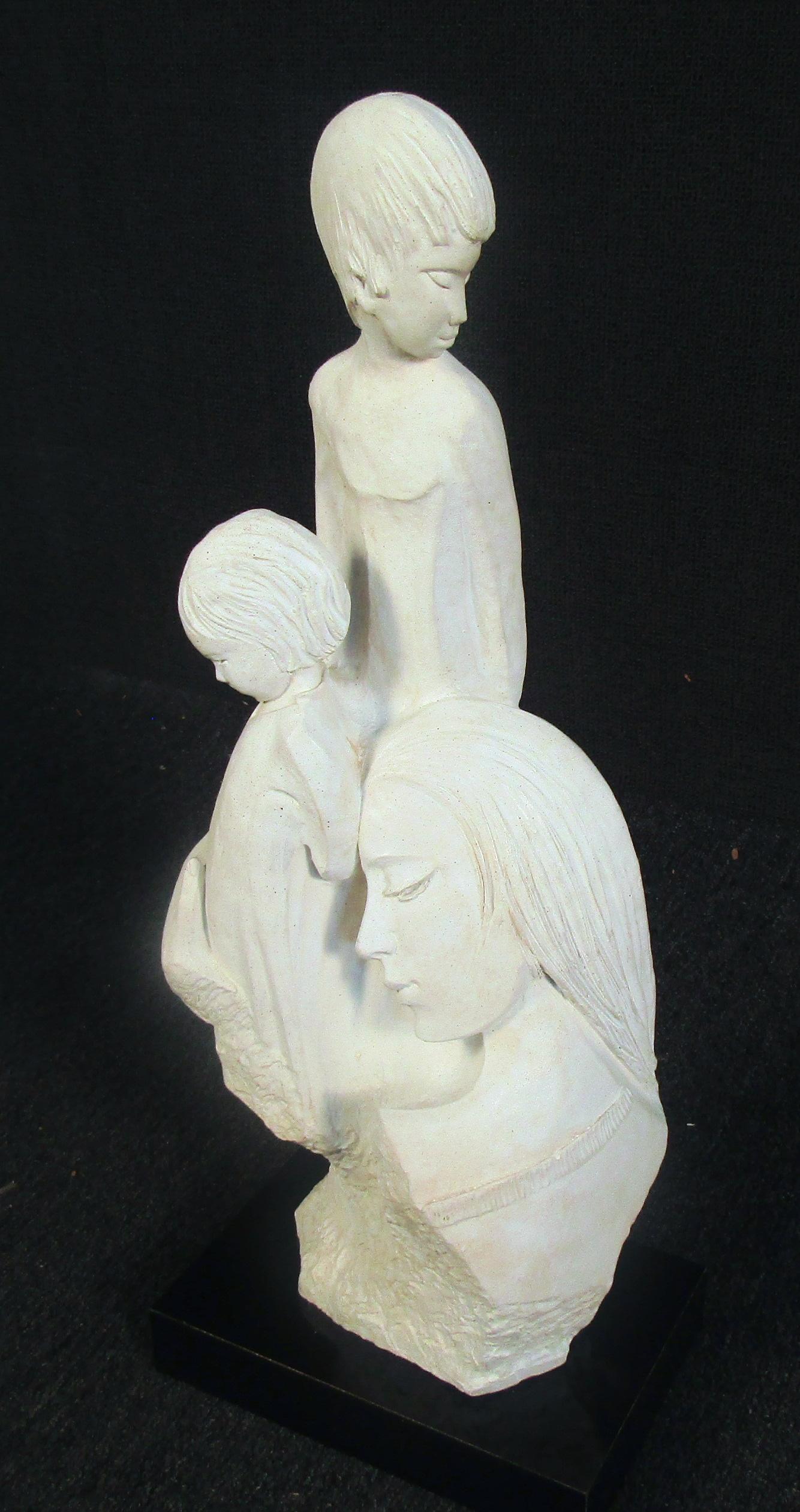 Mid-Century Modern Clay Style Sculpture For Sale 2