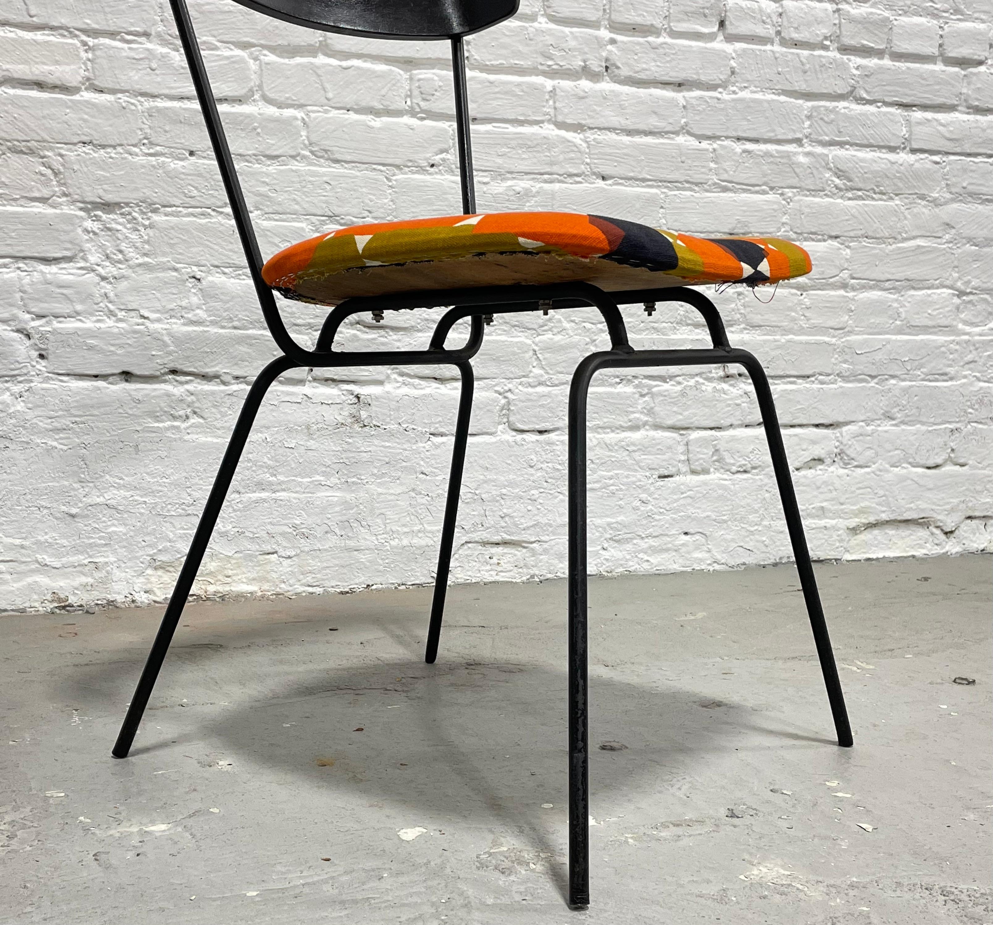 Metal Mid-Century Modern Clifford Pascoe Side Chair For Sale