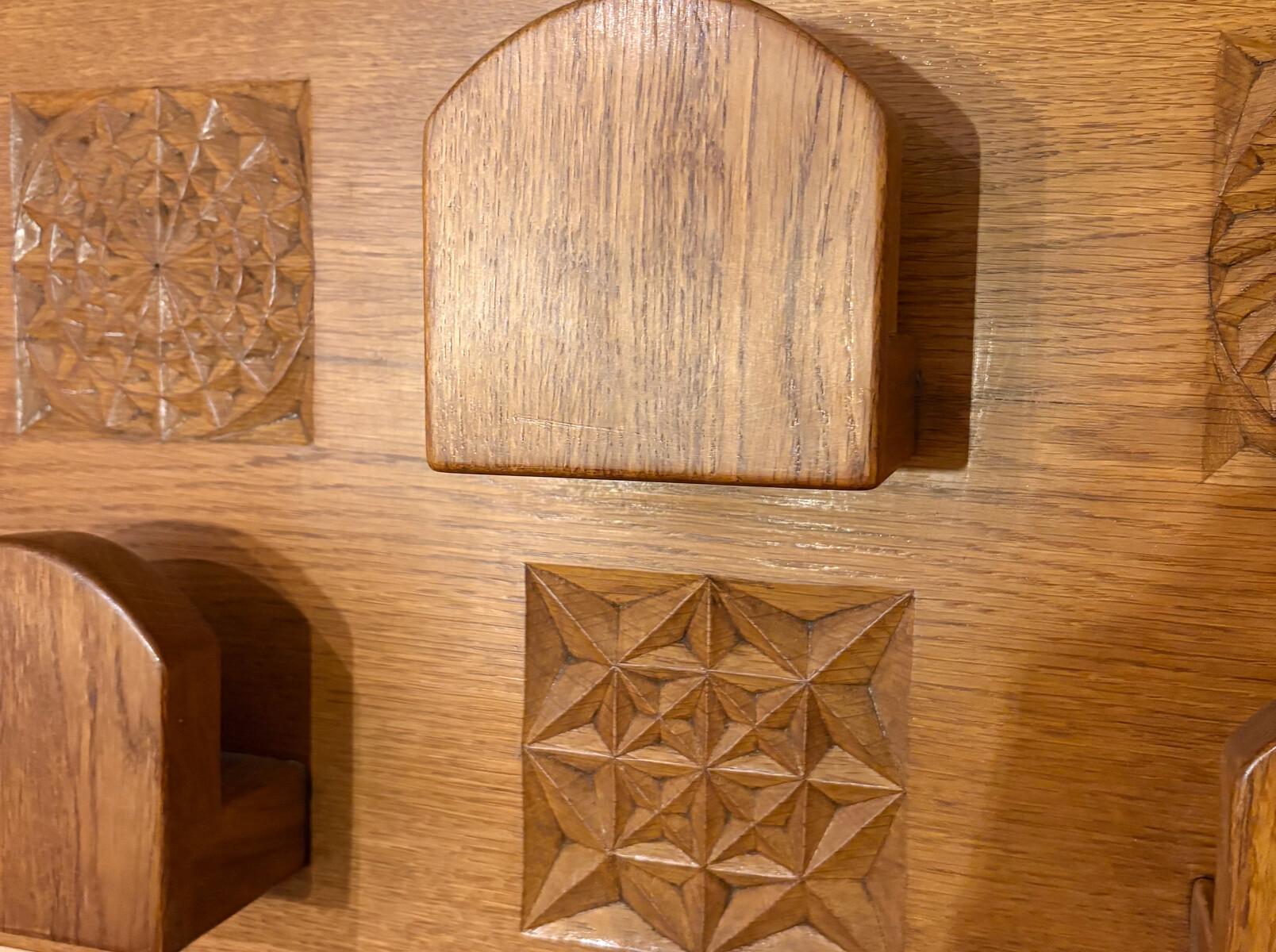 Appendiabiti moderno di metà secolo di Rivadossi, anni '70 In condizioni buone in vendita a Brussels, BE