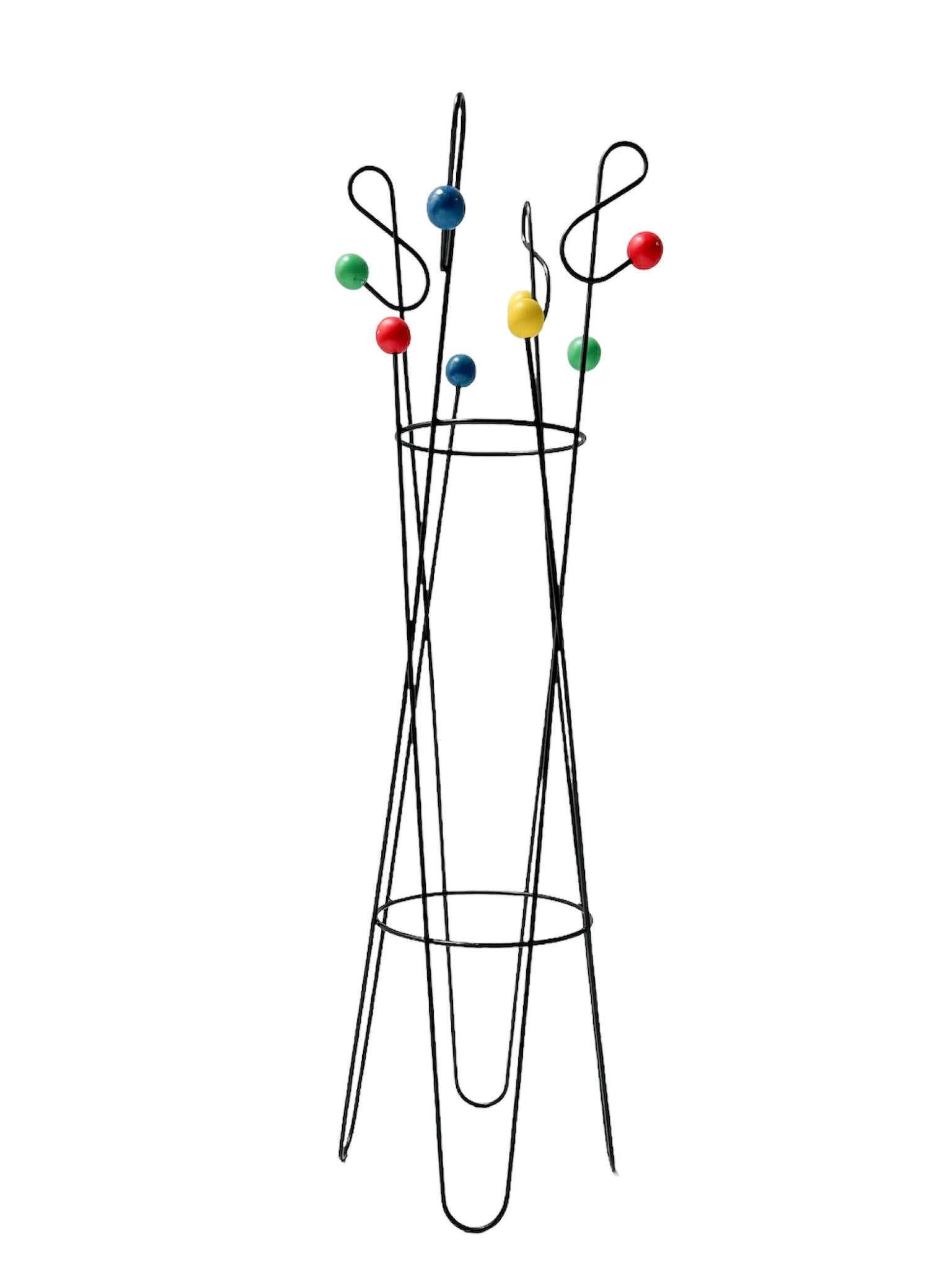 Mid-Century Modern Garderobe oder Stand 