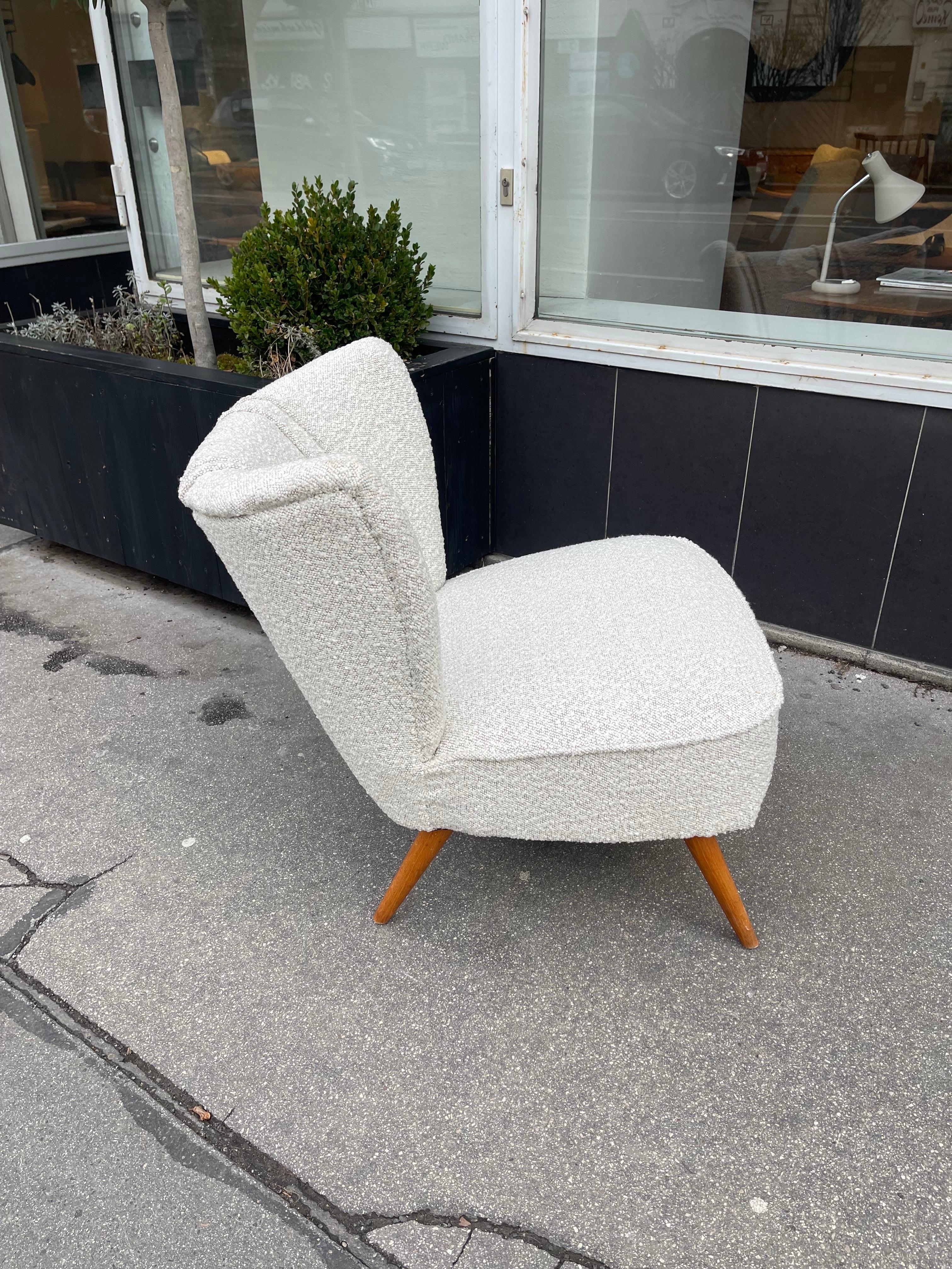 Mid-Century Modern Cocktail Chair, Germany, 1950s In Good Condition For Sale In Vienna, AT