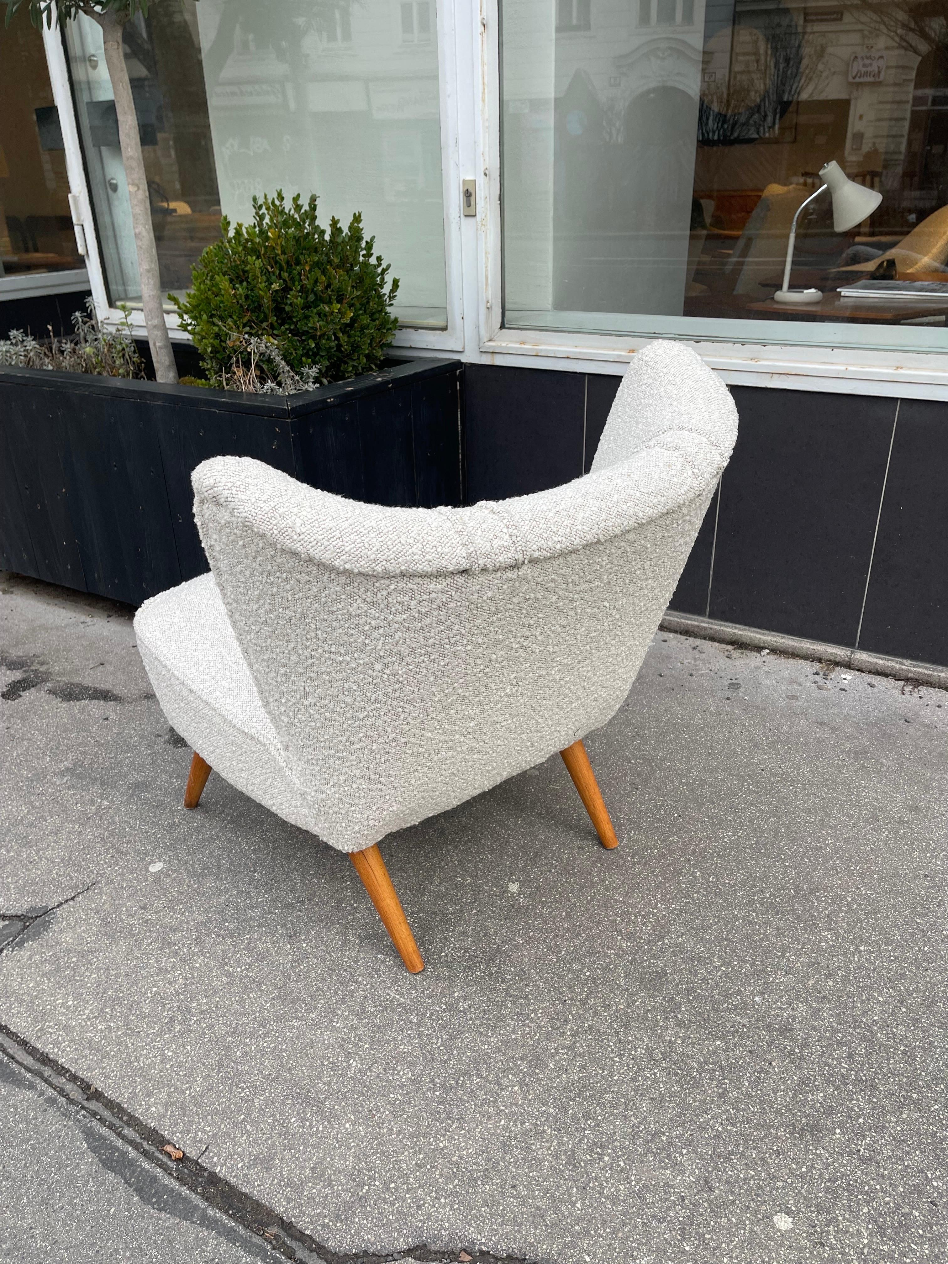 Mid-Century Modern Cocktail Chair, Germany, 1950s For Sale 1