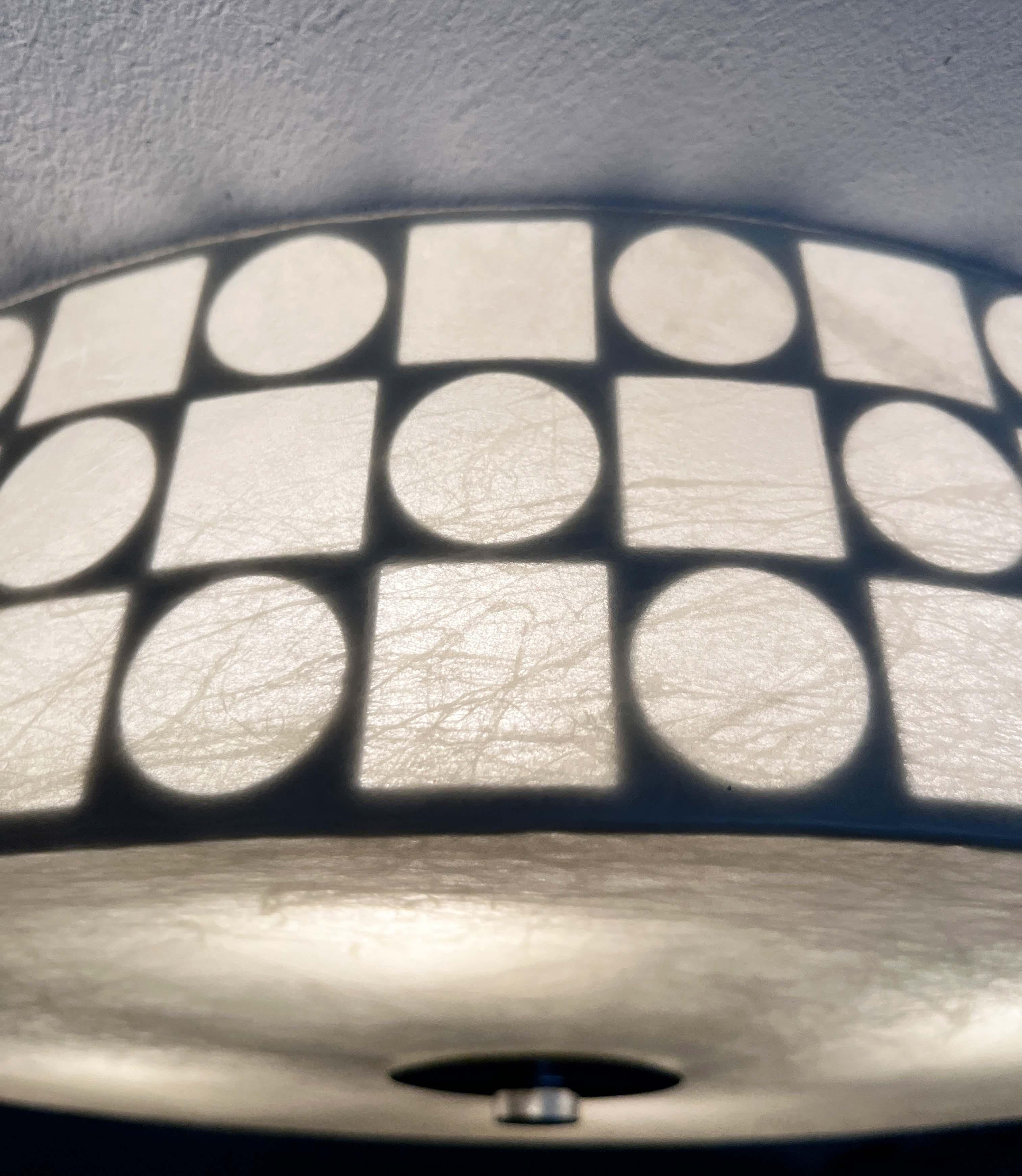 Florero moderno de mediados de siglo Friedel Wauer Goldkant Leuchten, años 60 en venta 3