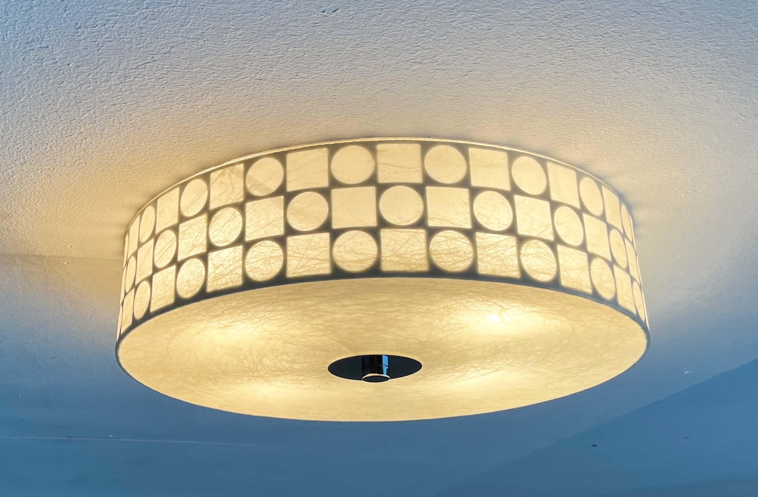 Florero moderno de mediados de siglo Friedel Wauer Goldkant Leuchten, años 60 en venta 4