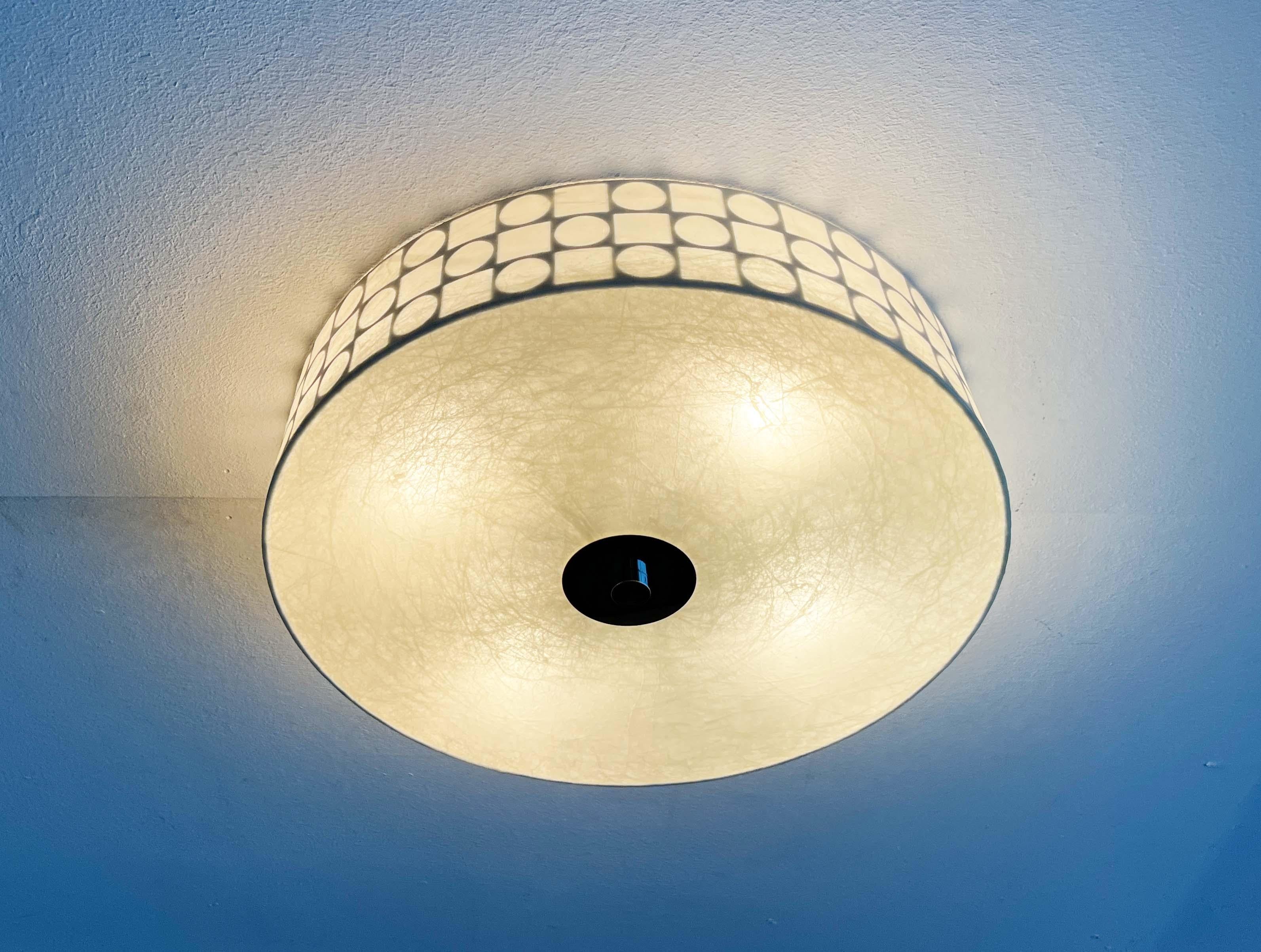 Florero moderno de mediados de siglo Friedel Wauer Goldkant Leuchten, años 60 en venta 5