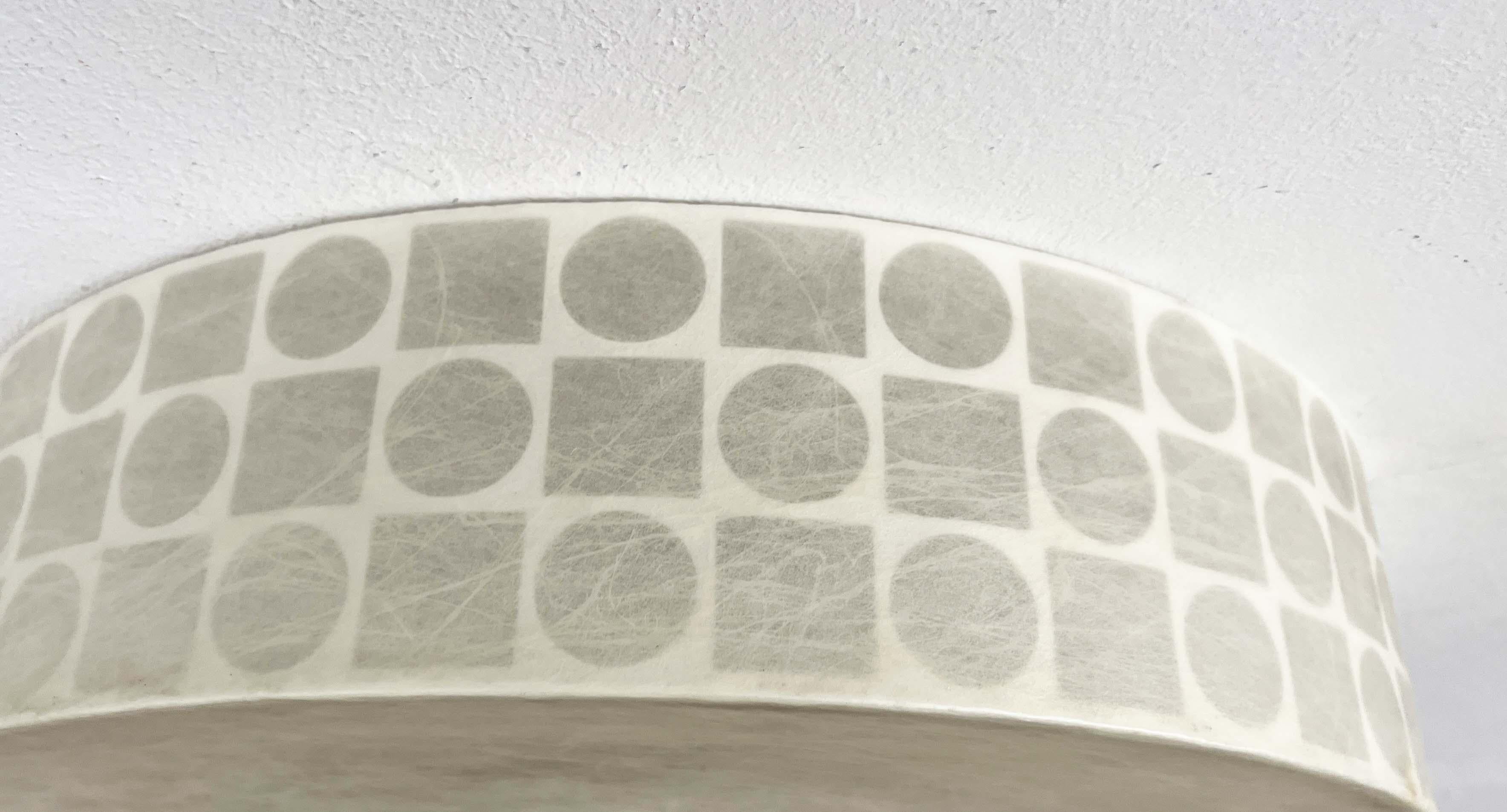 Florero moderno de mediados de siglo Friedel Wauer Goldkant Leuchten, años 60 Metal en venta