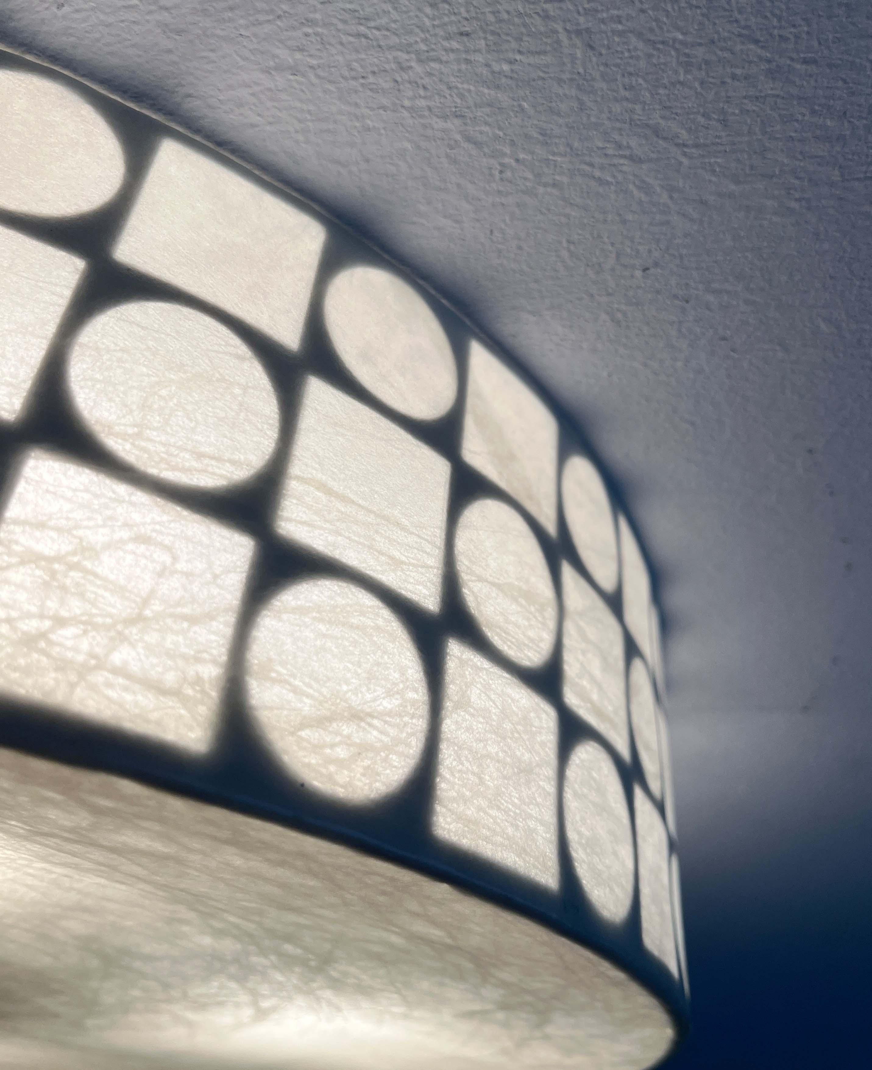 Florero moderno de mediados de siglo Friedel Wauer Goldkant Leuchten, años 60 en venta 2