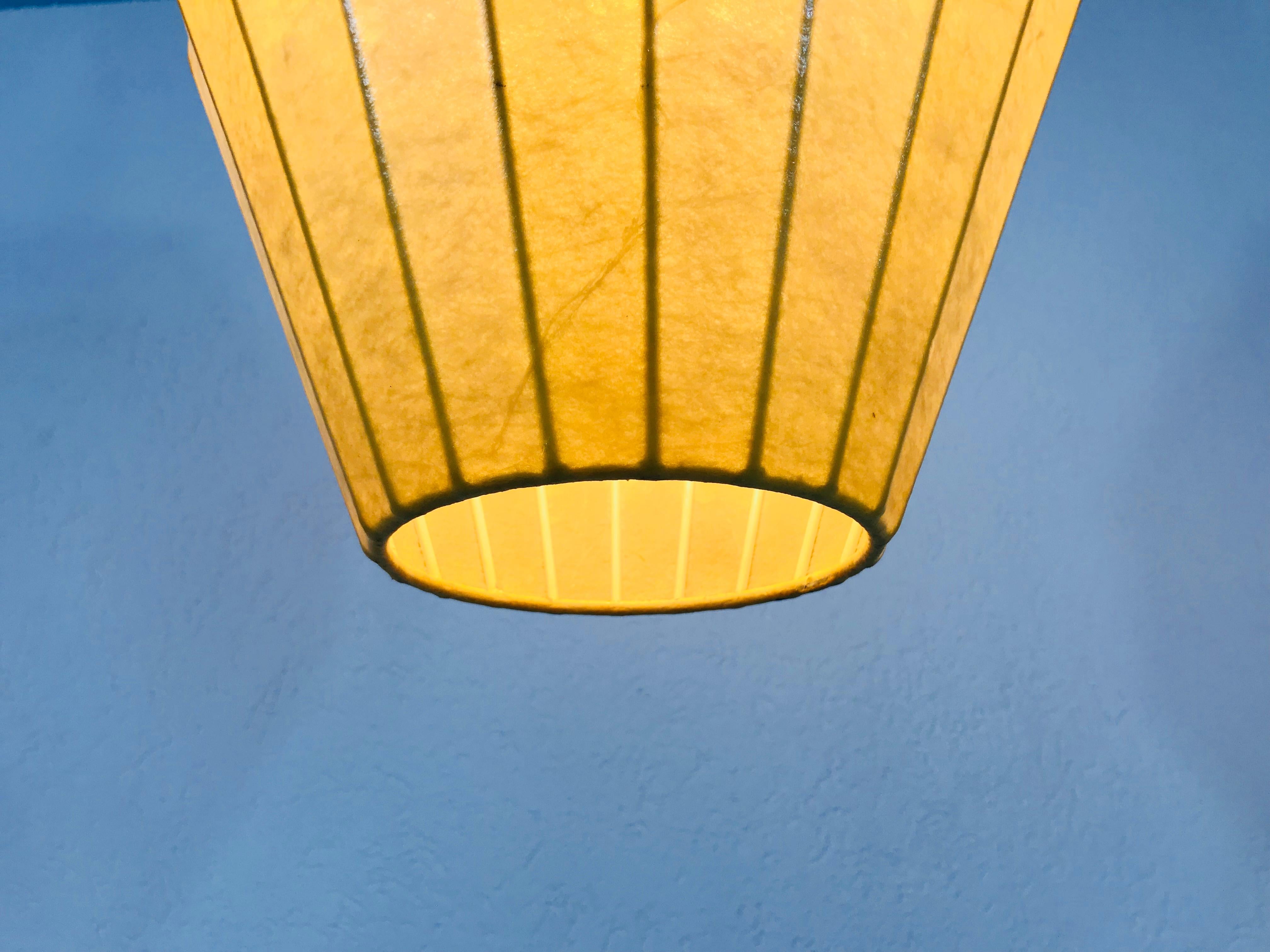Mid-Century Modern Cocoon Pendant Lamp, 1960s, Italy 7