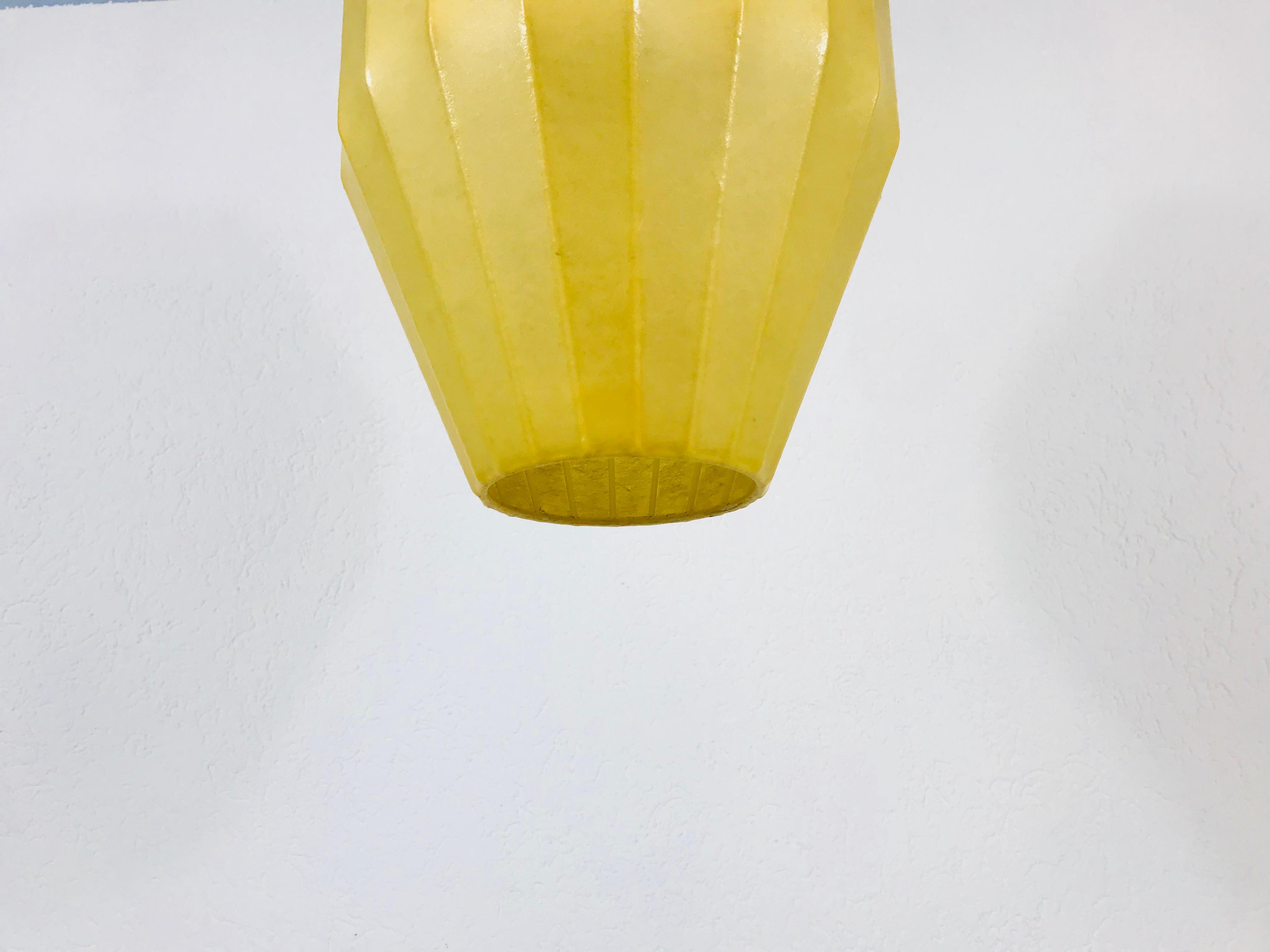 Mid-Century Modern Cocoon Pendant Lamp, 1960s, Italy 2