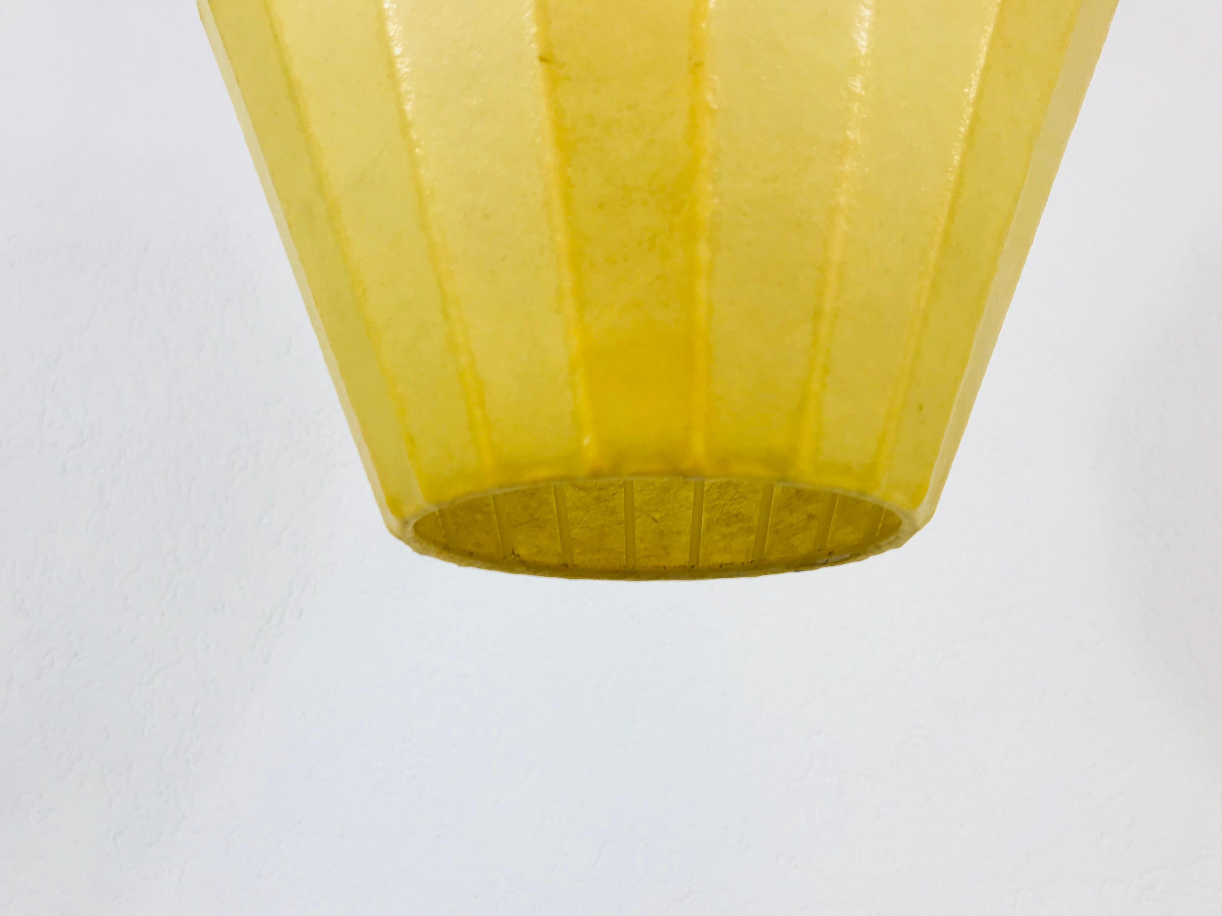 Mid-Century Modern Cocoon Pendant Lamp, 1960s, Italy 4