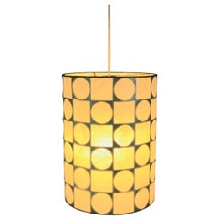 Mid-Century Modern Cocoon Pendant Lamp by Goldkant, 1960s, Germany