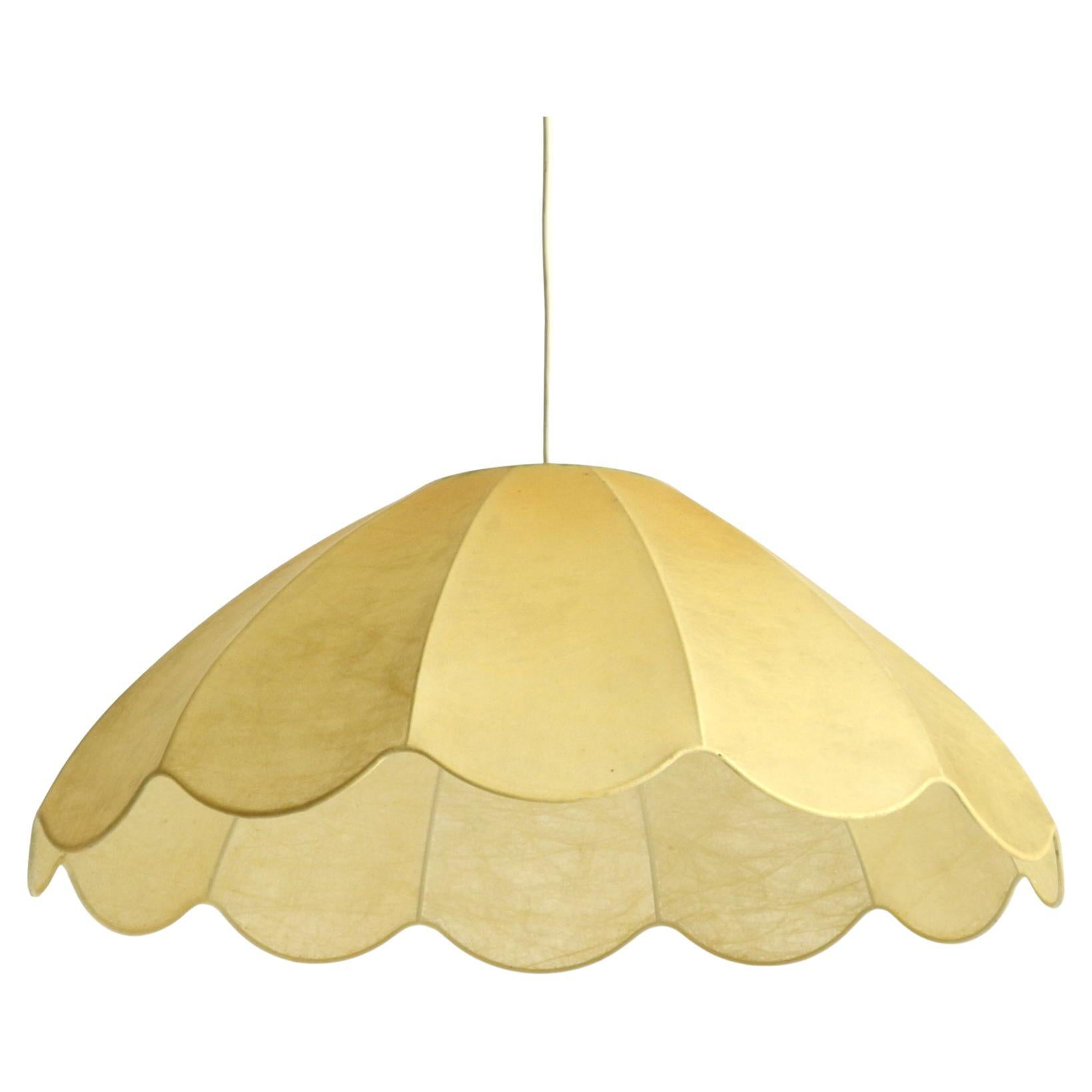 Mid Century Modern Cocoon Pendant Lamp, Germany, 1960