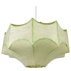 Mid-Century Modern Cocoon Pendant Light, 1960s, Italy