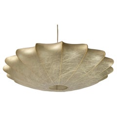 Mid-Century Modern Cocoon Pendant Light, 1960s, Italy