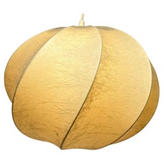 Mid-Century Modern Cocoon Pendant Light, 1960s, Italy