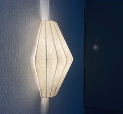 Mid-Century Modern Cocoon Wall Lamp Sconce Friedel Wauer Goldkant Leuchten