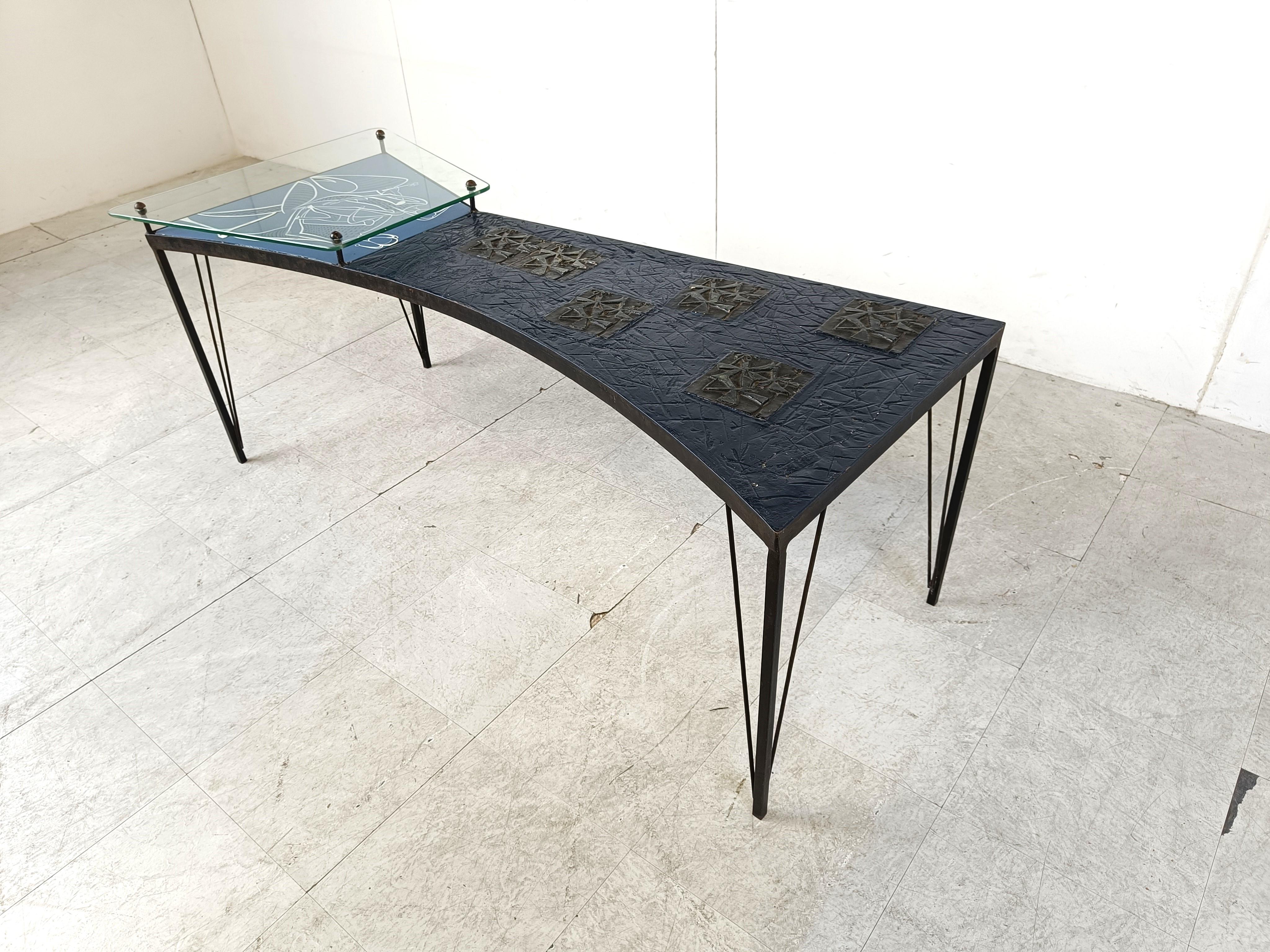 Mid-20th Century Mid century modern coffee table, 1950s For Sale