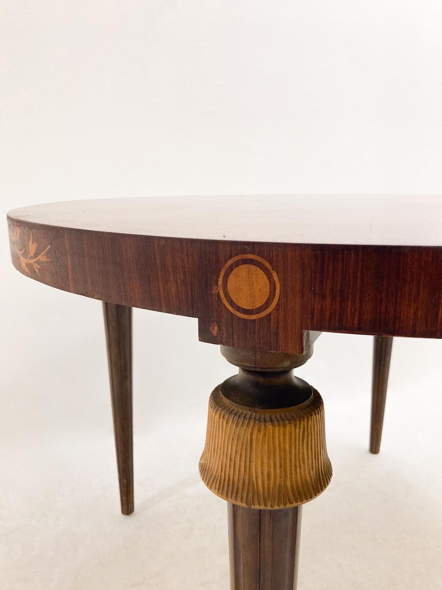 Mid-Century Modern Coffee Table attributed to Carl Malmsten, Sweden For Sale 1